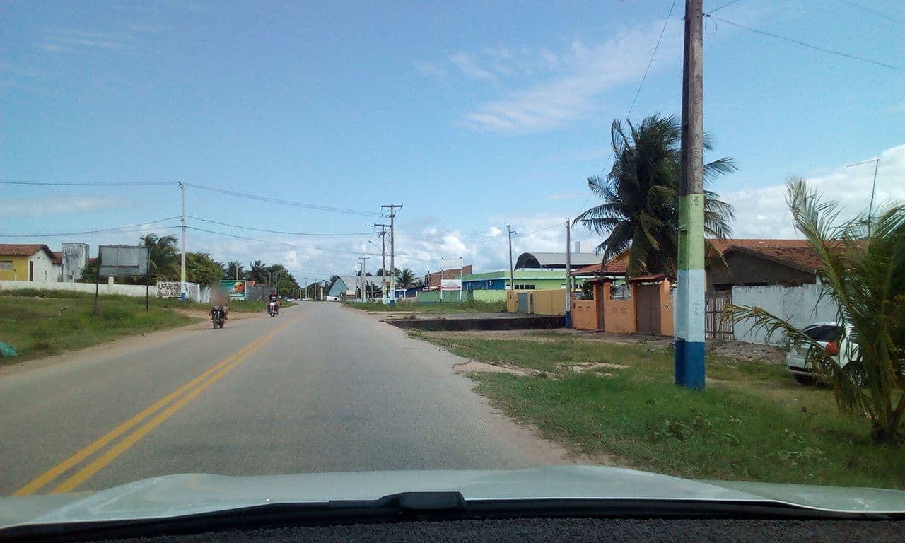 Street view near Pousada Cristal, Baía da Traição — © fredporto (CC BY-SA · Mapillary)