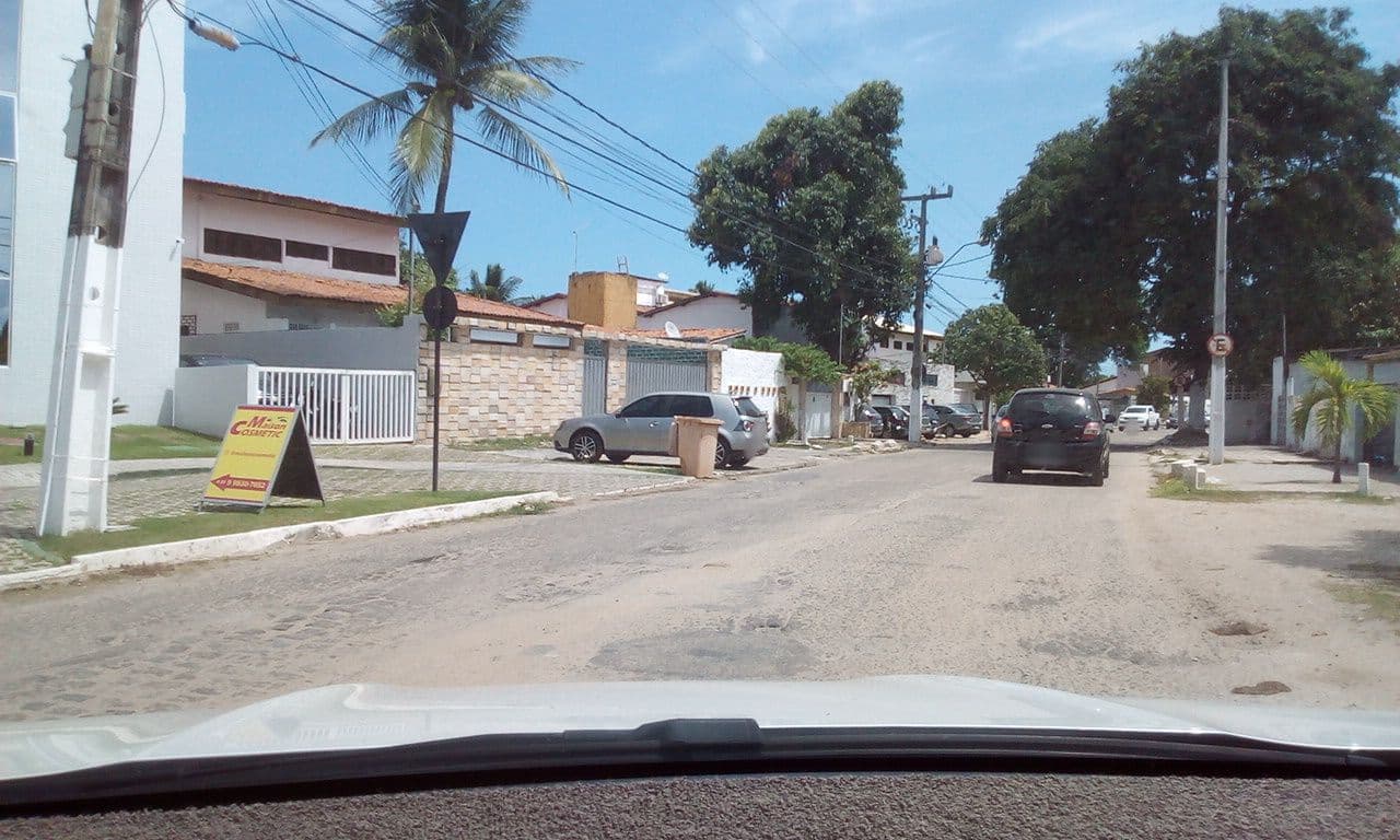 Street view near Pousada Enseada do Poço, Cabedelo — © fredporto (CC BY-SA · Mapillary)