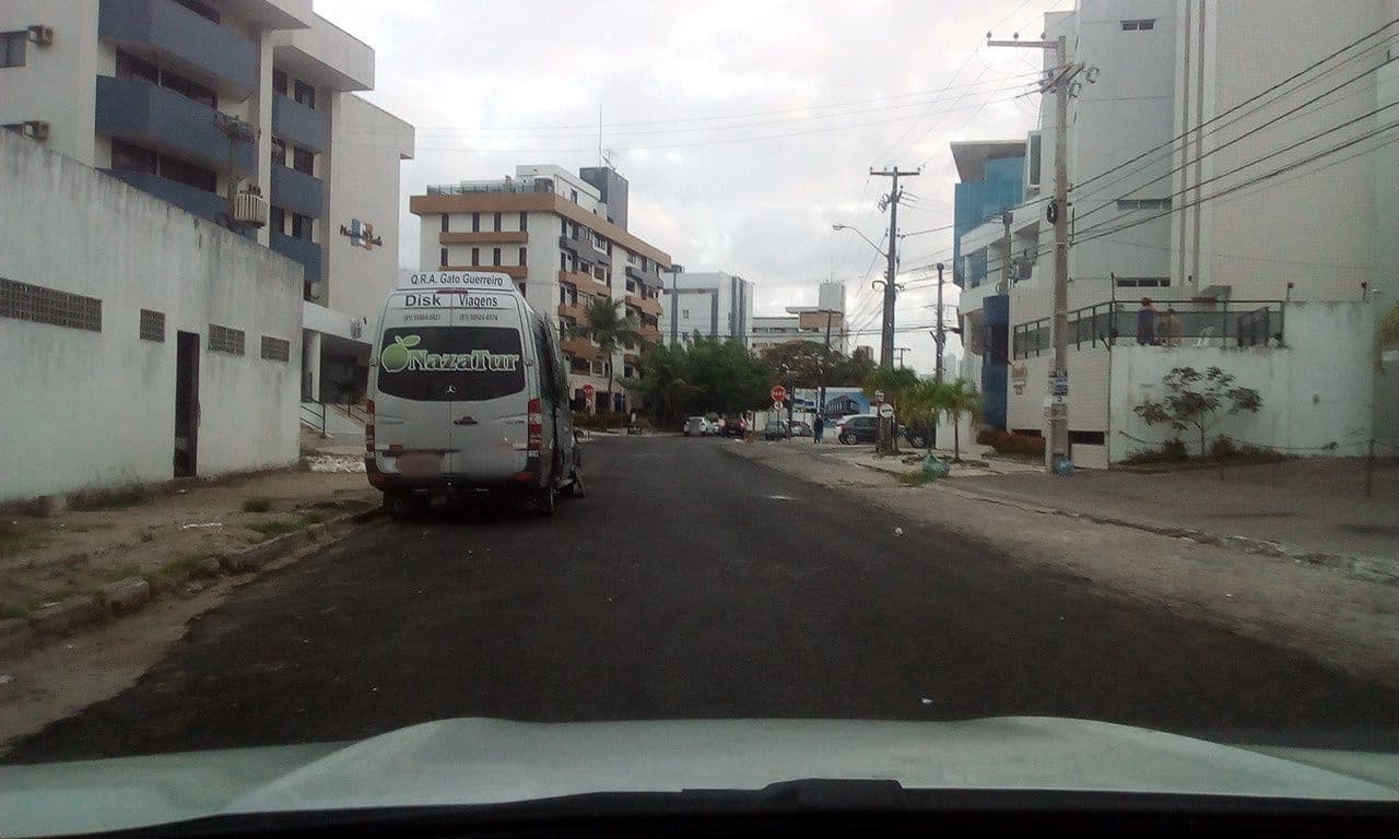 Street view near Rhema Hotel Pousada, João Pessoa — © fredporto (CC BY-SA · Mapillary)