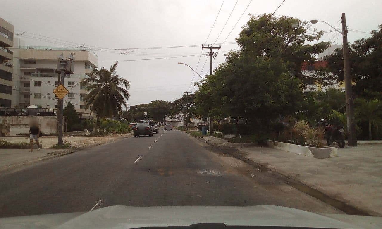 Street view near Pousada Maria Mar, João Pessoa — © fredporto (CC BY-SA · Mapillary)