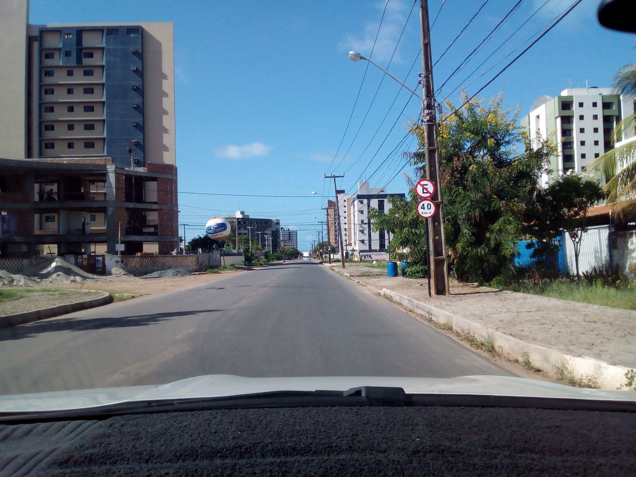 Street view near Pousada Azul Dos Mares, Cabedelo — © fredporto (CC BY-SA · Mapillary)