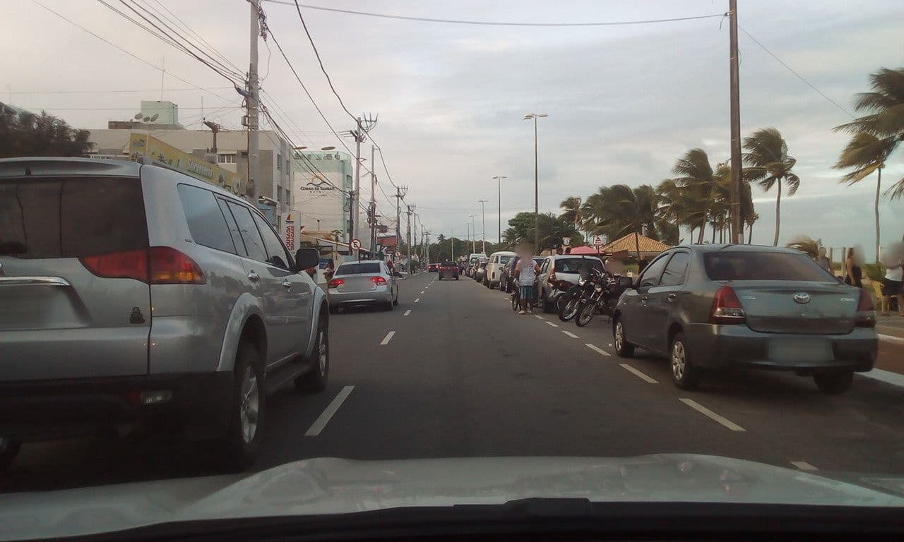 Street view near Laguna Praia Hotel, João Pessoa — © fredporto (CC BY-SA · Mapillary)