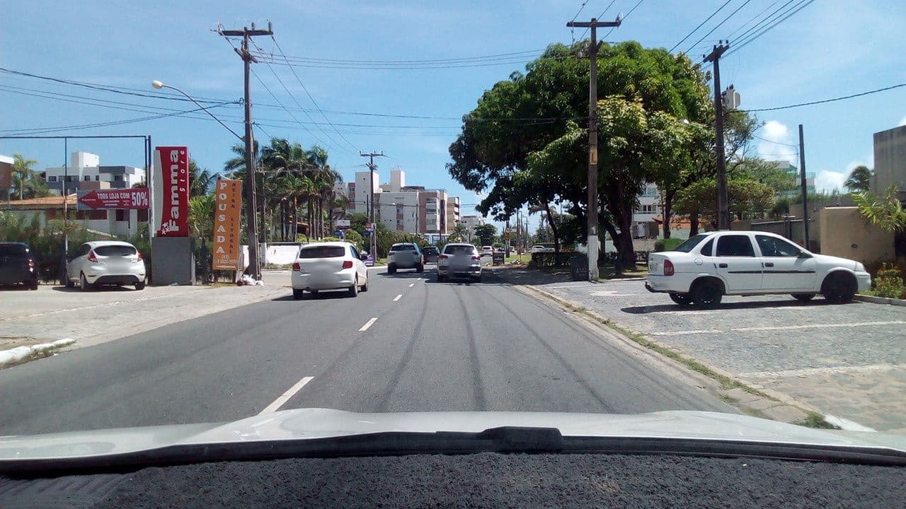 Street view near Pousada Beira Litoral, João Pessoa — © fredporto (CC BY-SA · Mapillary)