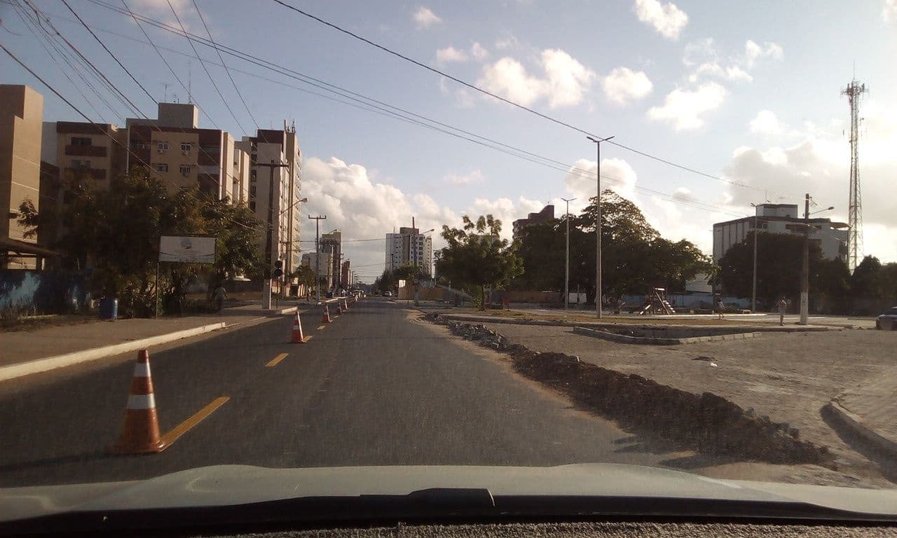 Street view near Pousada Azul, Cabedelo — © fredporto (CC BY-SA · Mapillary)