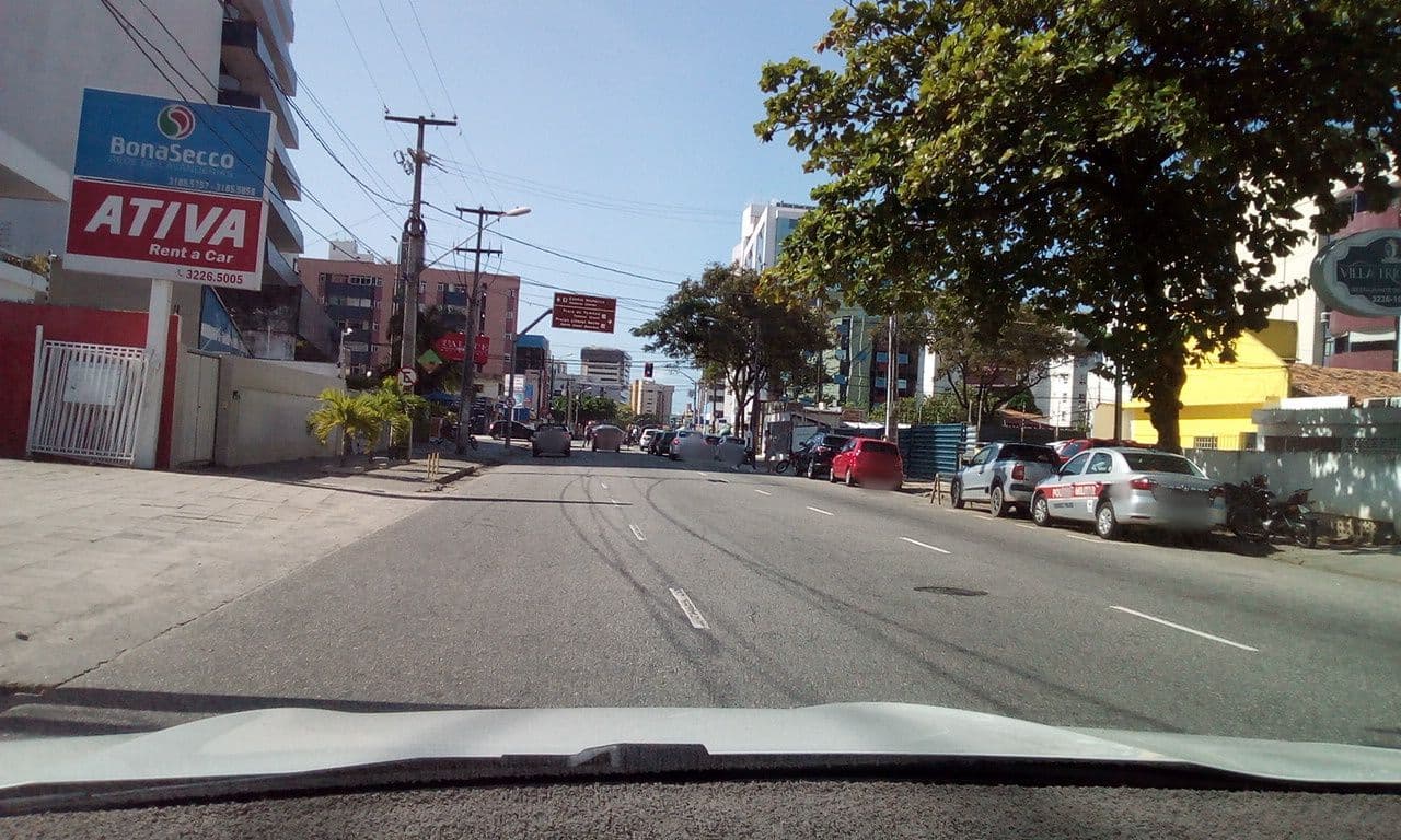 Street view near Pousada Estrela Guia, João Pessoa — © fredporto (CC BY-SA · Mapillary)