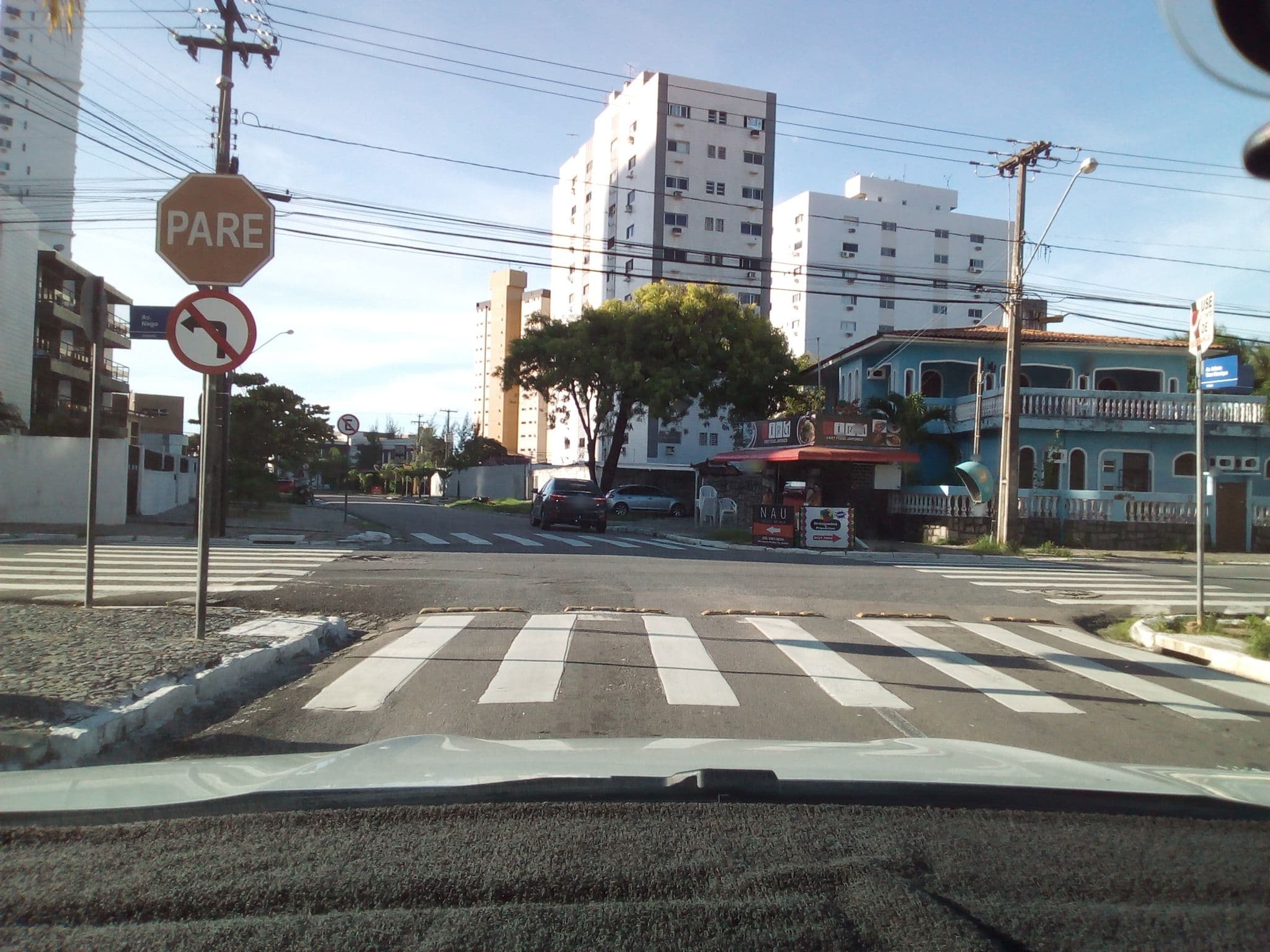 Street view near Pousada Tambaú, João Pessoa — © fredporto (CC BY-SA · Mapillary)