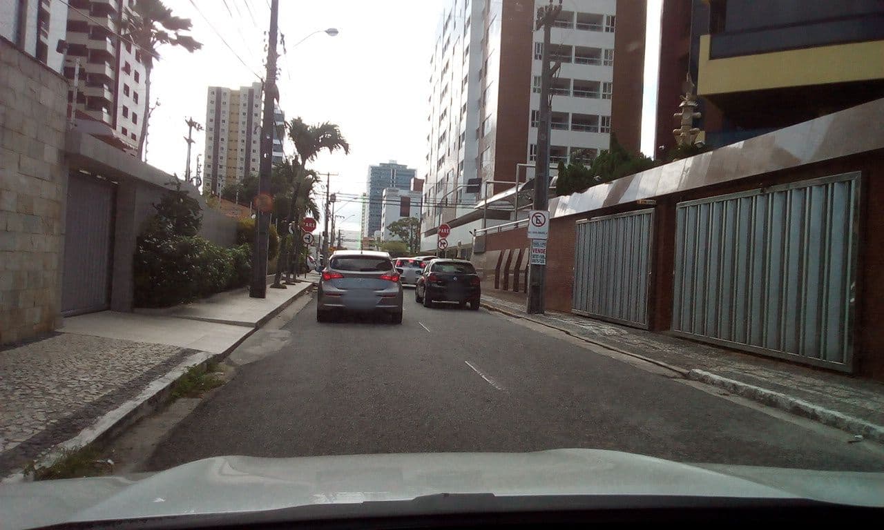 Street view near Hostel Point Brazil, João Pessoa — © fredporto (CC BY-SA · Mapillary)