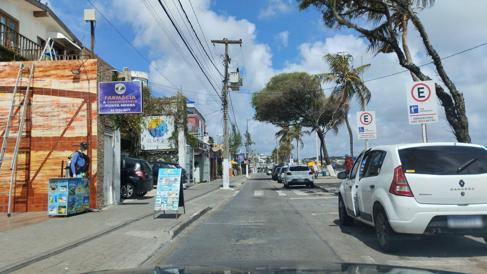 Street view near Sol Nascente Praia Hotel, Natal — © Kaart_Local (CC BY-SA · Mapillary)