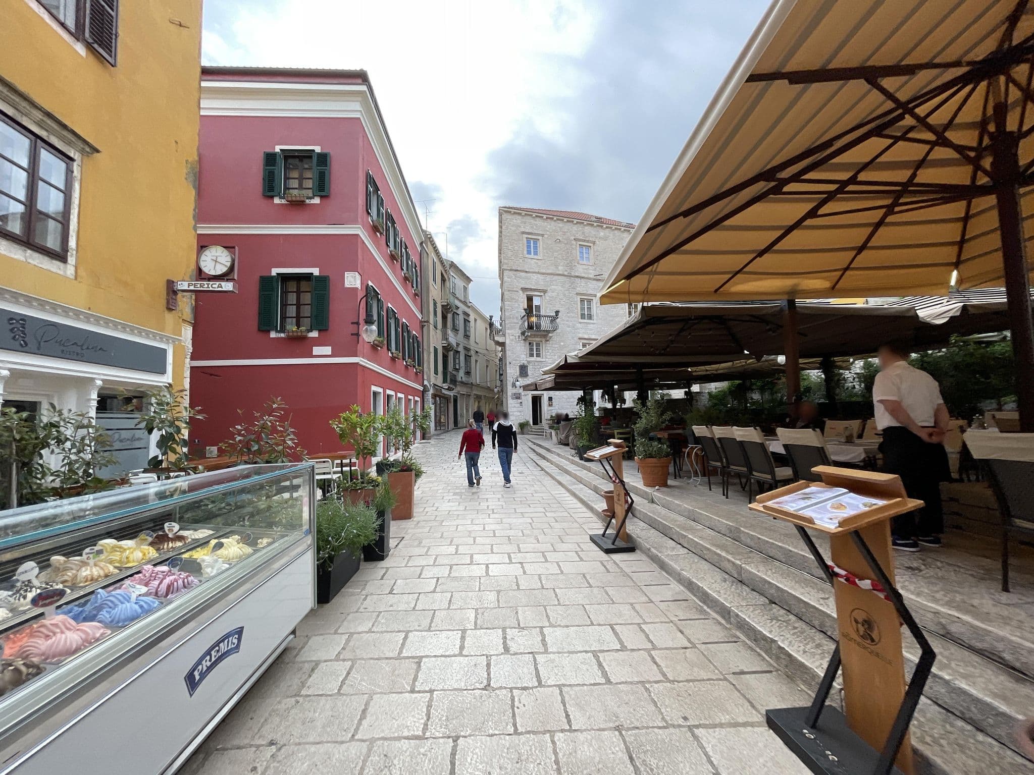 Street view near Medulić Palace, Šibenik — © filipb (CC BY-SA · Mapillary)