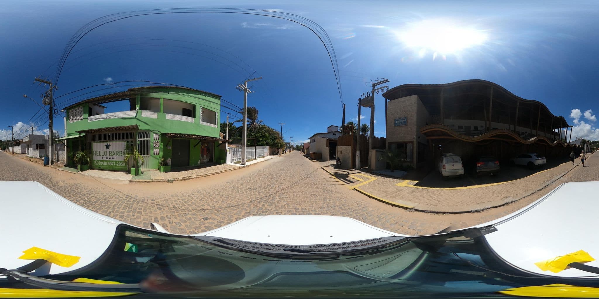 Street view near Pousada Recanto dos Coqueiros, Vila Flor — © daltoncad (CC BY-SA · Mapillary)