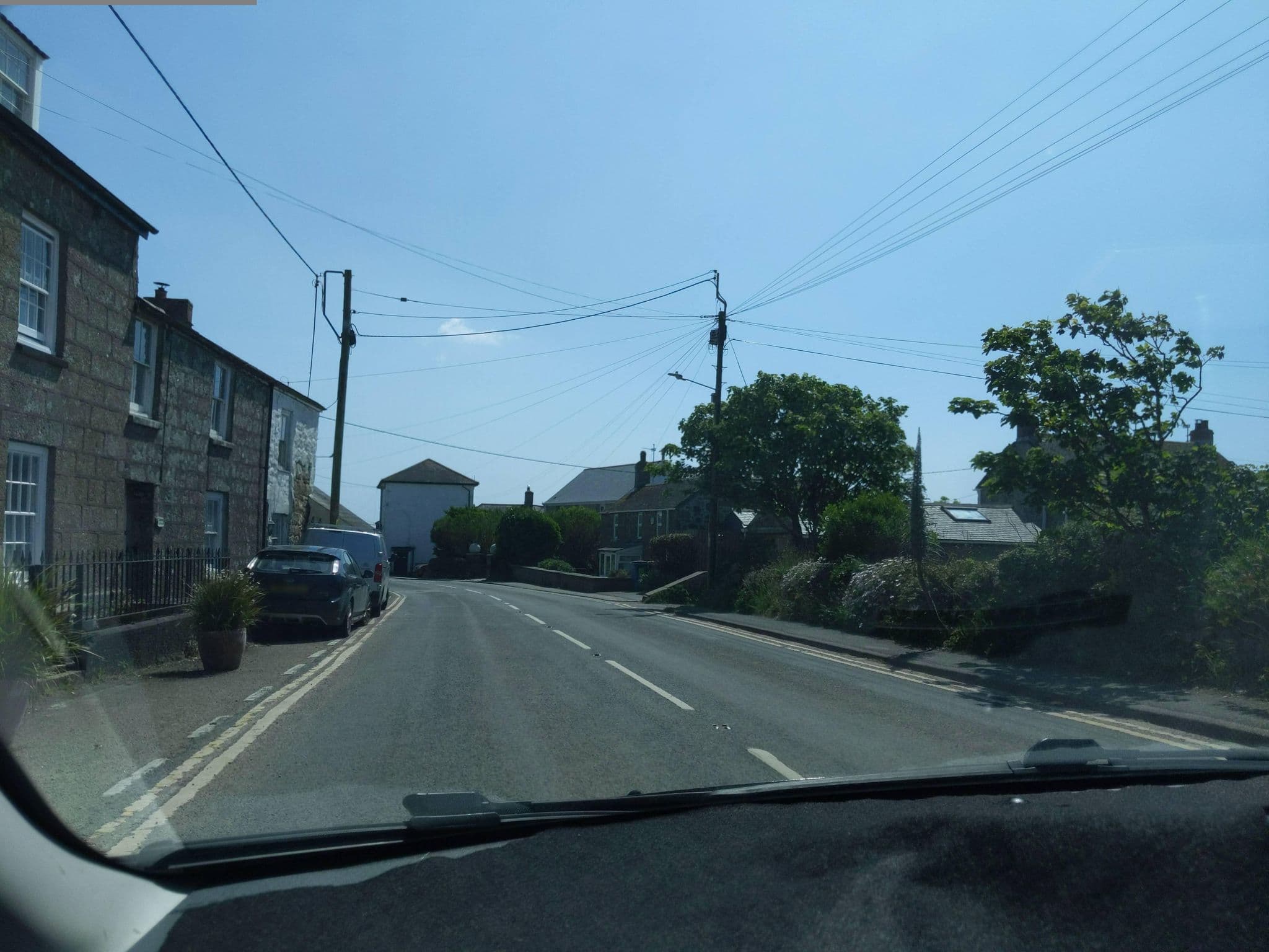 Street view near Saddle & Stable Rooms, St Just — © WaggyDog (CC BY-SA · Mapillary)