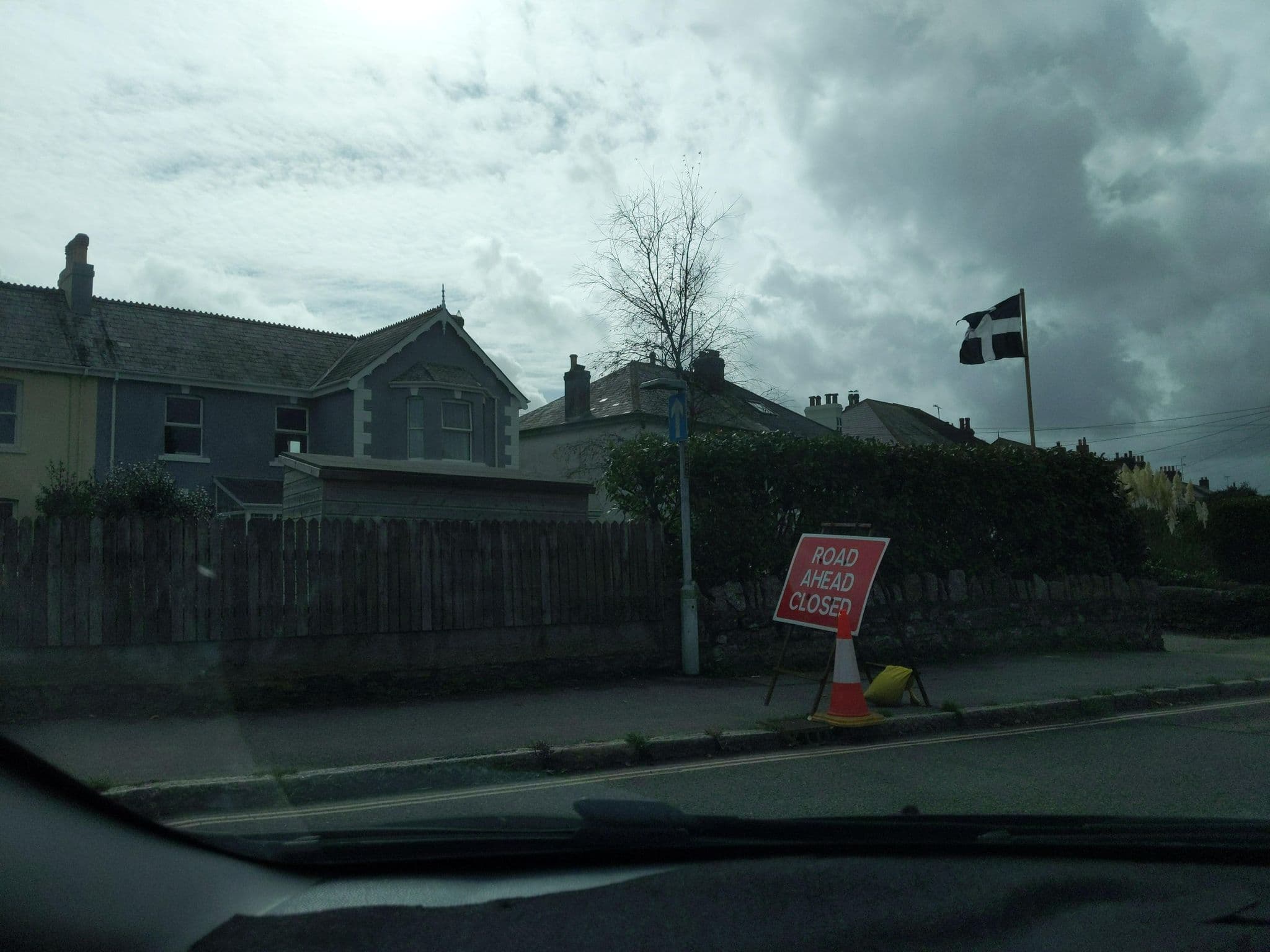 Street view near Boslowen Bed&Breakfast, Par — © WaggyDog (CC BY-SA · Mapillary)