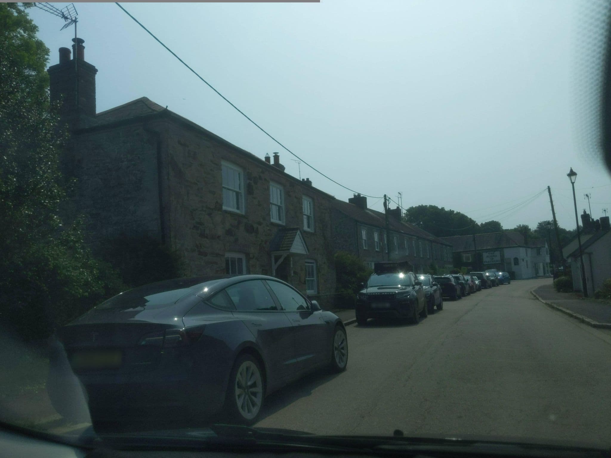 Street view near The Wedge, Probus — © WaggyDog (CC BY-SA · Mapillary)