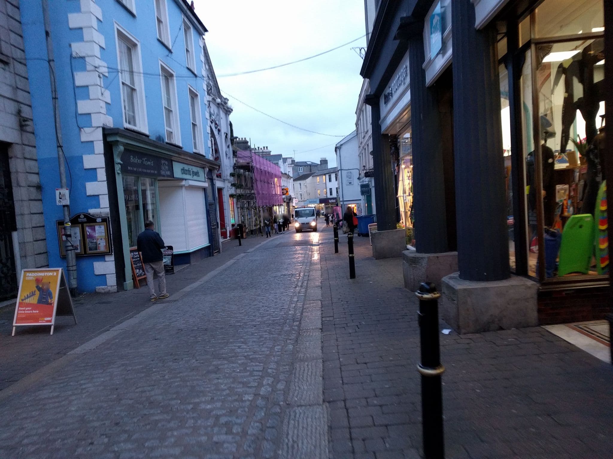 Street view near 2 Pickets Yard, Falmouth — © ebel (CC BY-SA · Mapillary)