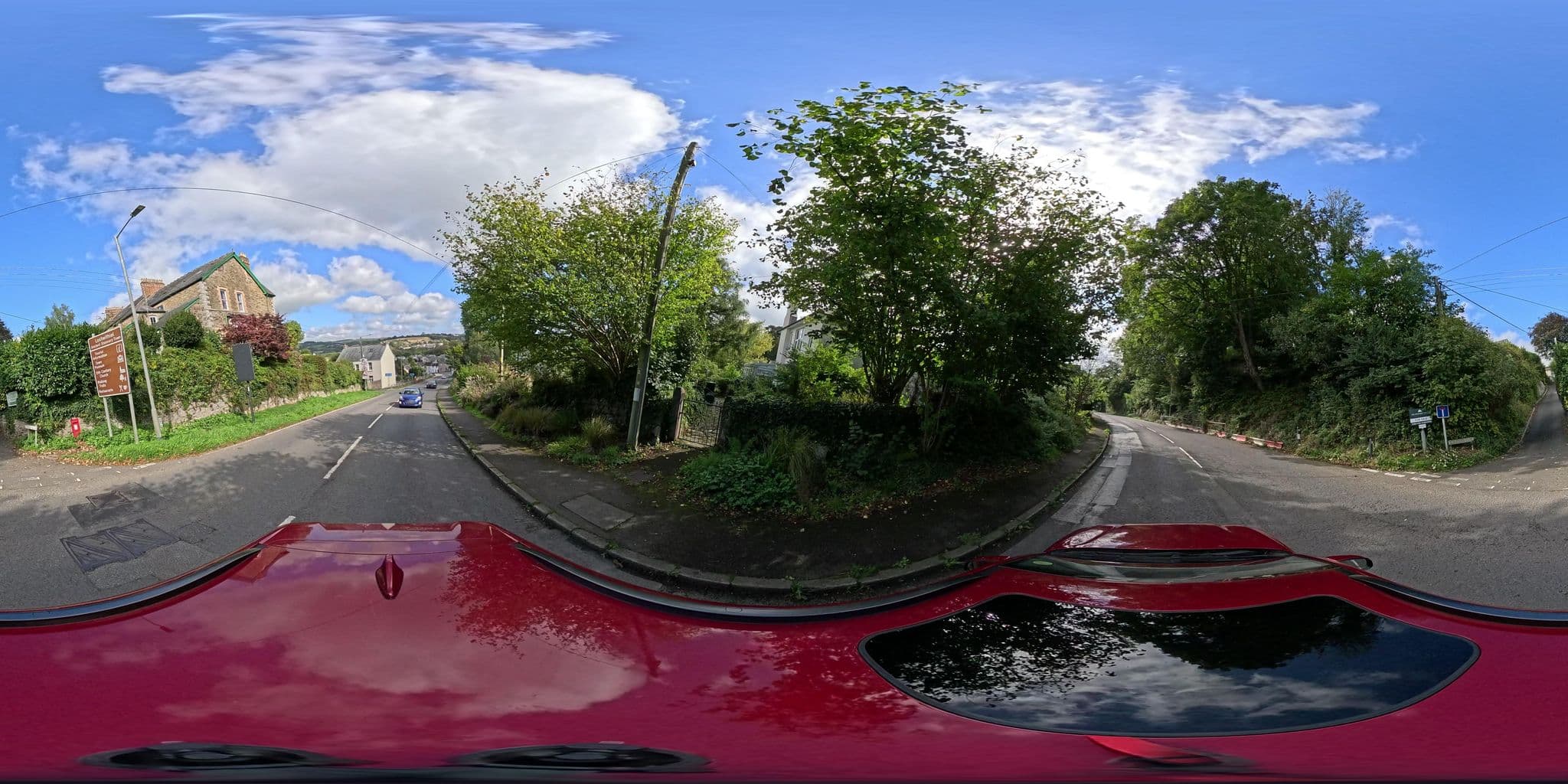 Street view near Tremont House, Lostwithiel — © southglos (CC BY-SA · Mapillary)