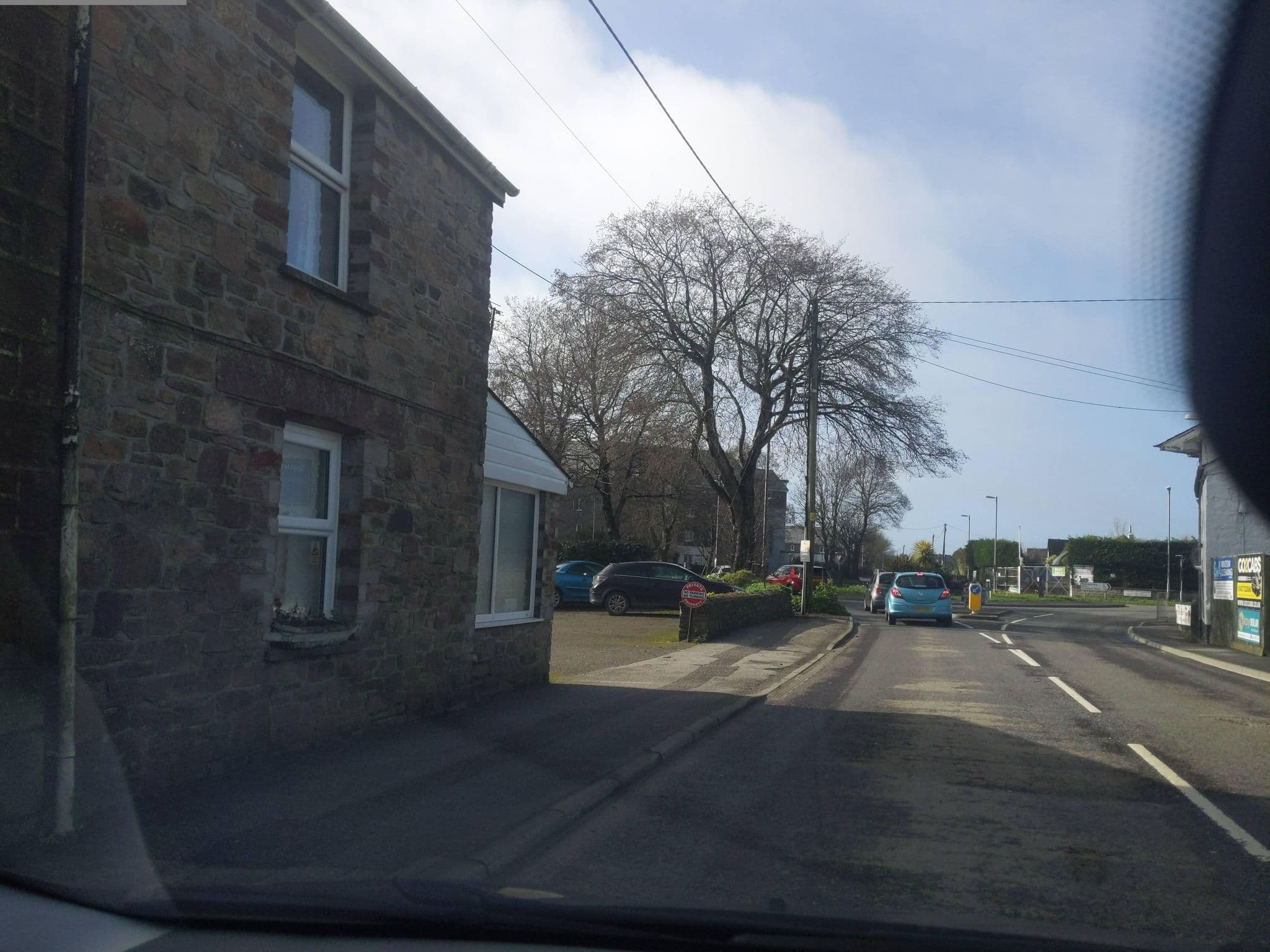 Street view near Treviglos Lodge, Newquay — © WaggyDog (CC BY-SA · Mapillary)