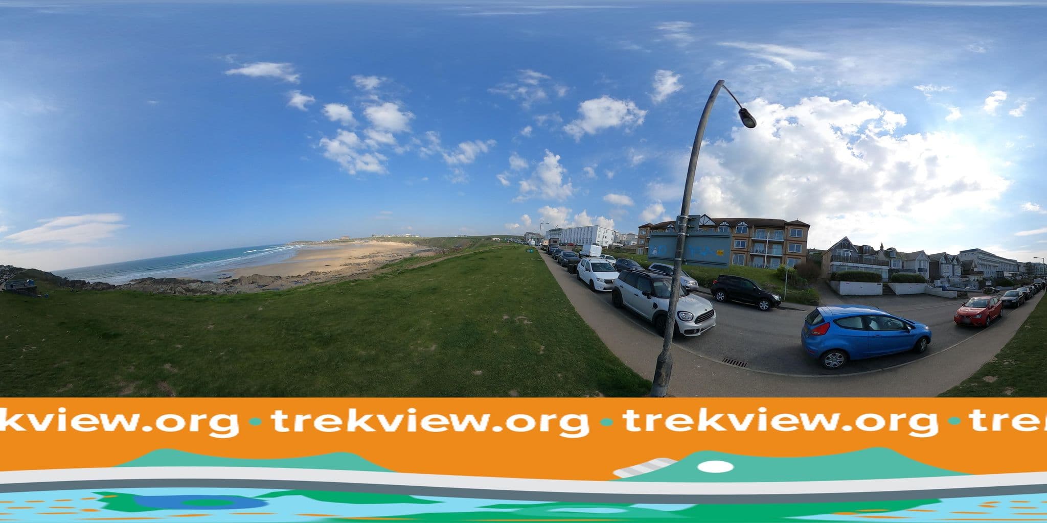 Street view near Surf Beach, Newquay — © trekviewed (CC BY-SA · Mapillary)