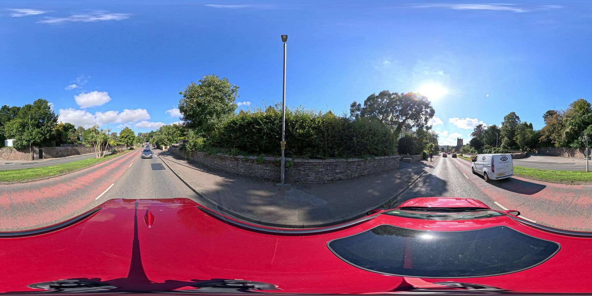Street view near Brookdale Hotel, Truro — © southglos (CC BY-SA · Mapillary)