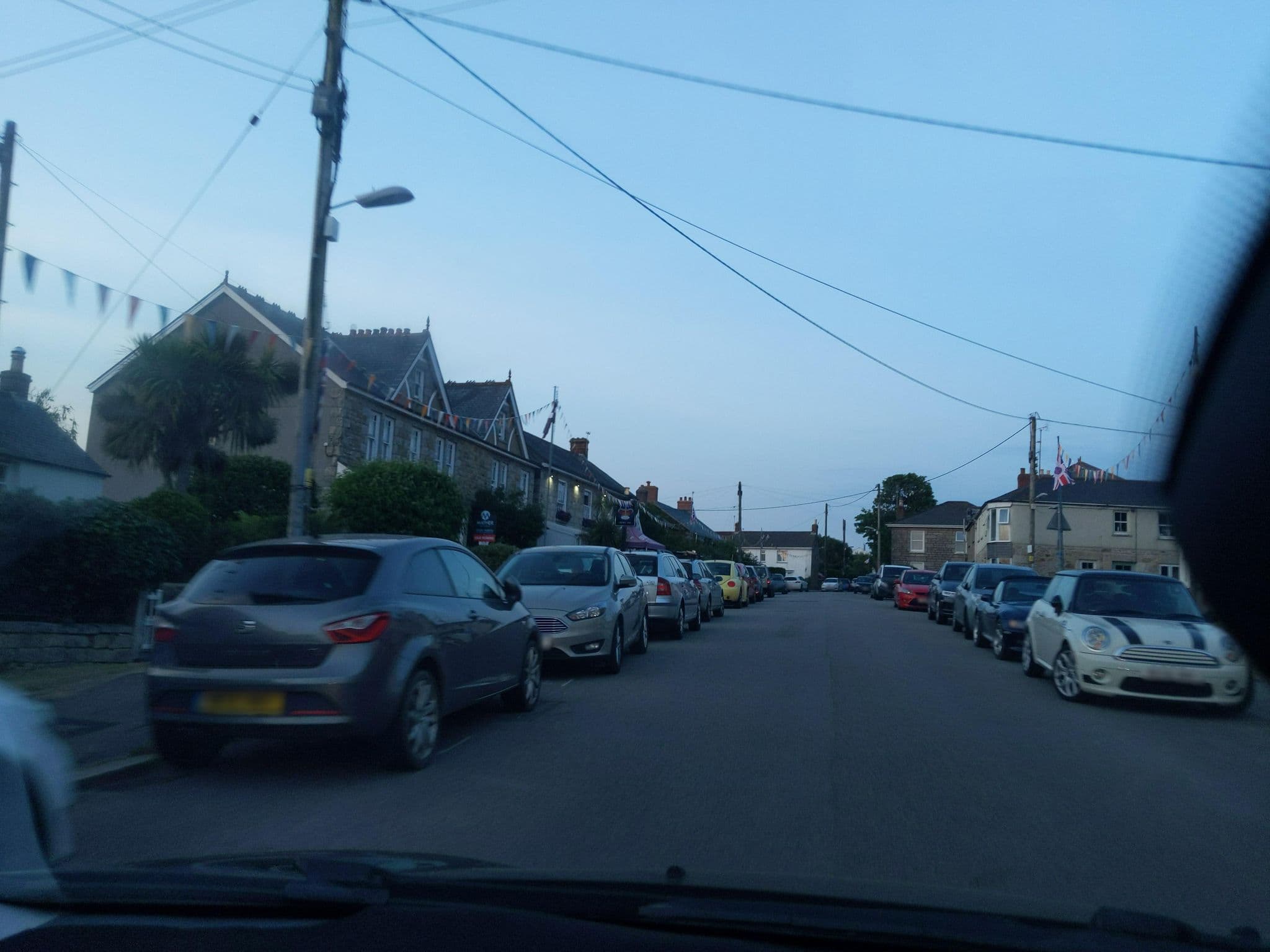 Street view near Sowena Self Catering Cottage, Marazion — © WaggyDog (CC BY-SA · Mapillary)