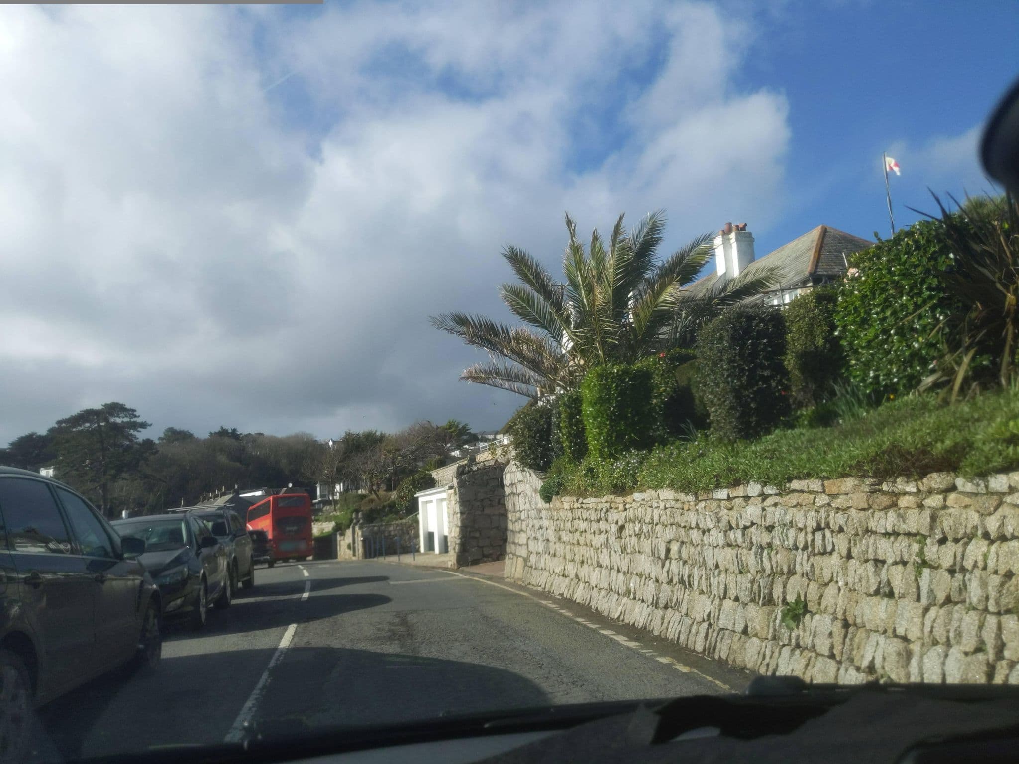 Street view near Idle Rocks Hotel, Portscatho — © WaggyDog (CC BY-SA · Mapillary)