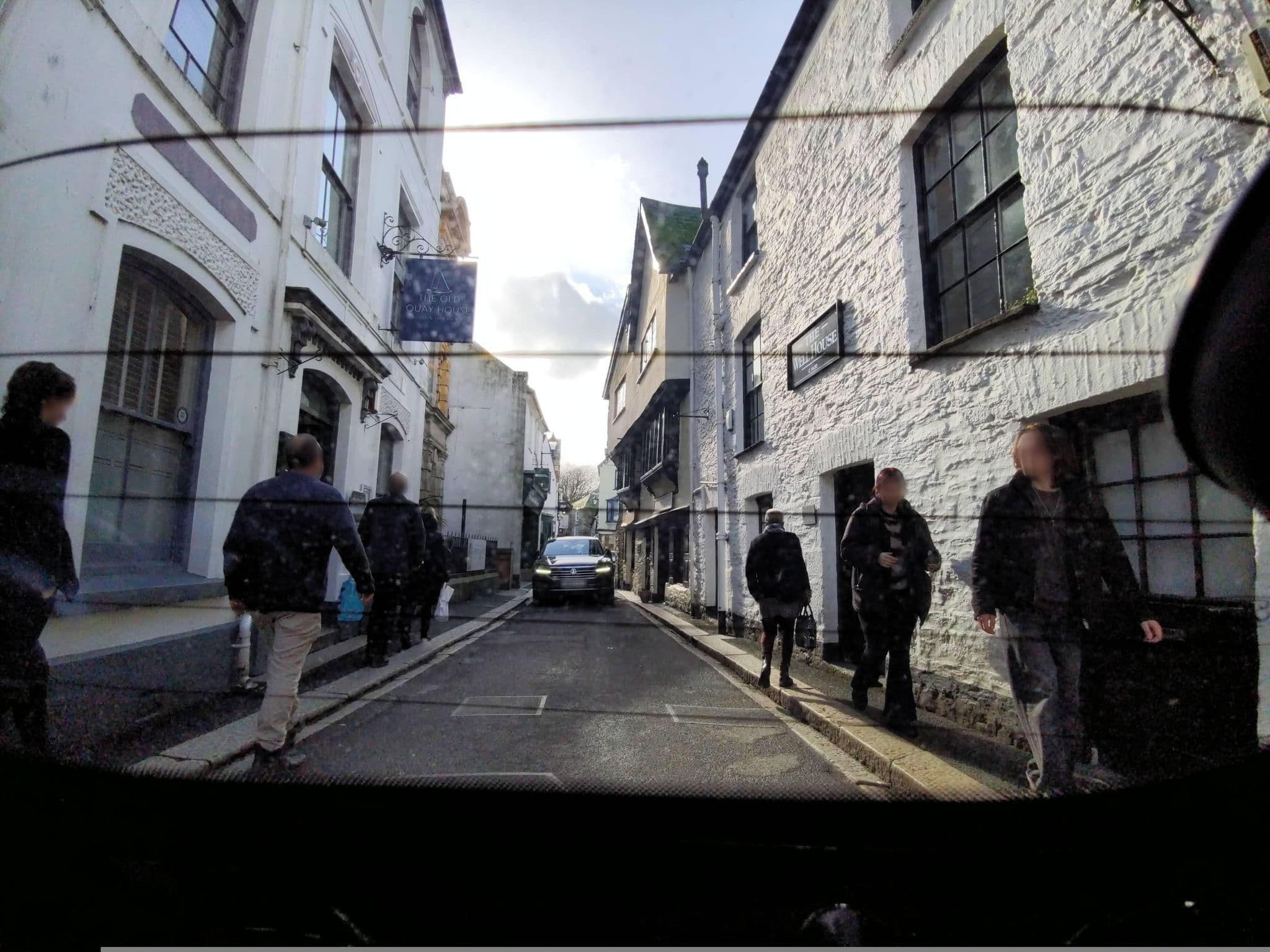 Street view near Estuary Cottages, Fowey — © WaggyDog (CC BY-SA · Mapillary)