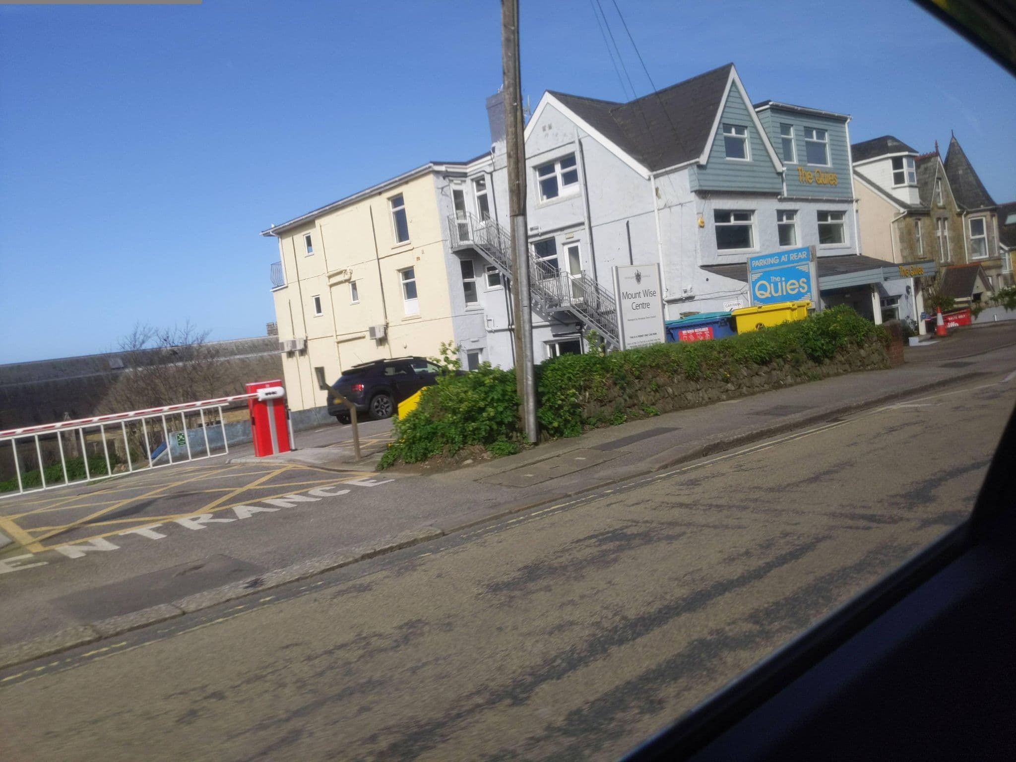 Street view near Quies Hotel Newquay, Newquay — © WaggyDog (CC BY-SA · Mapillary)