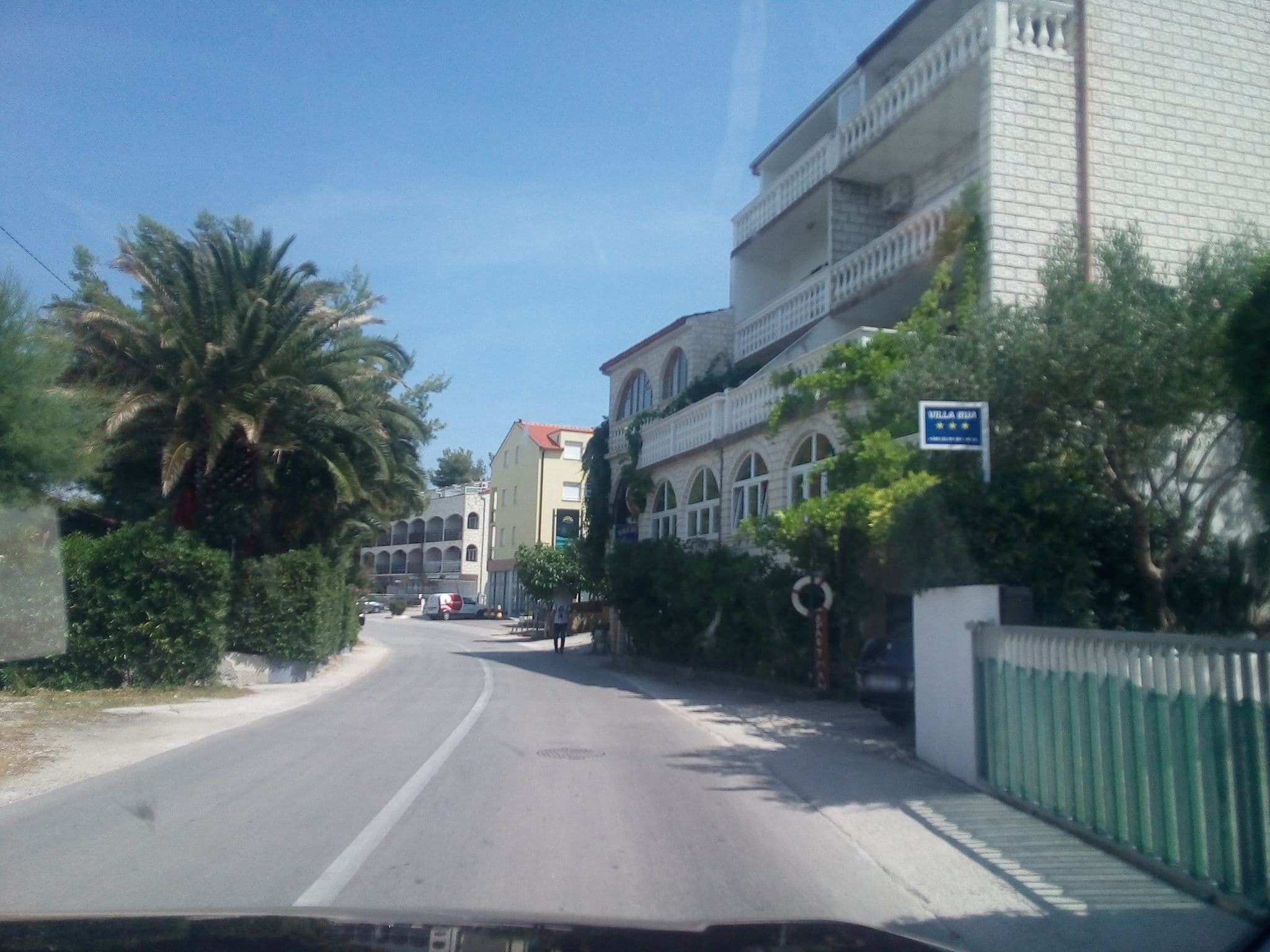 Street view near Apartments David, Okrug Gornji — © karthoo (CC BY-SA · Mapillary)
