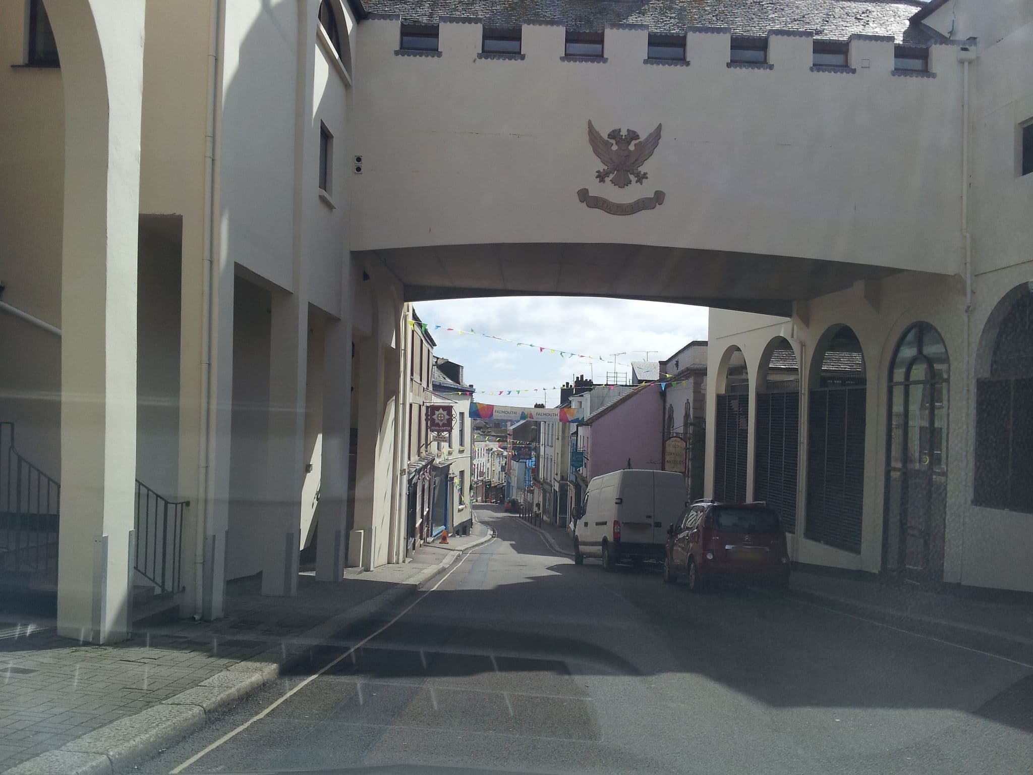 Street view near Puffins Falmouth, Falmouth — © adam2 (CC BY-SA · Mapillary)