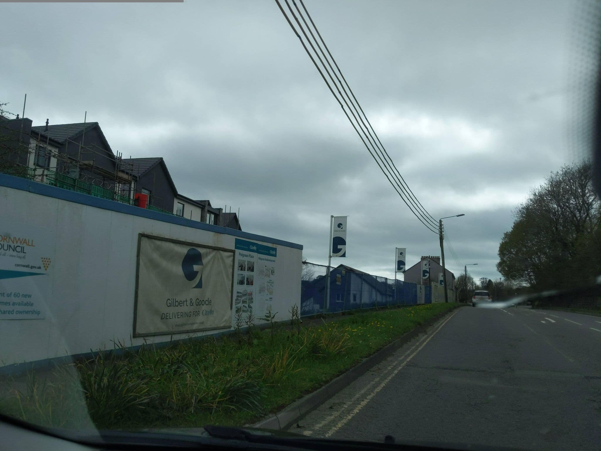 Street view near Cornish Arms, Saint Blazey — © WaggyDog (CC BY-SA · Mapillary)