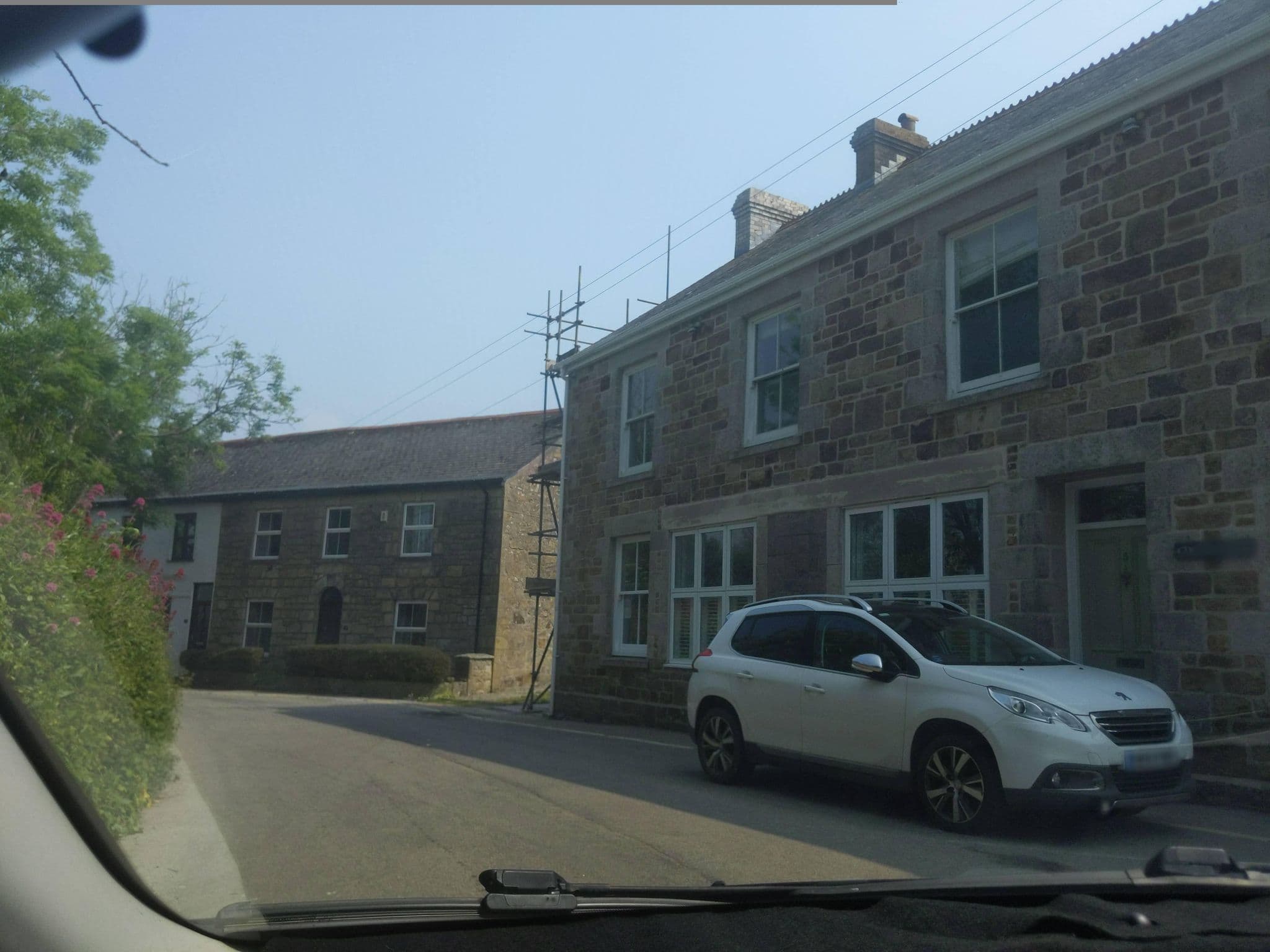 Street view near Chy an Eglos Bed & Breakfast, Newquay — © WaggyDog (CC BY-SA · Mapillary)