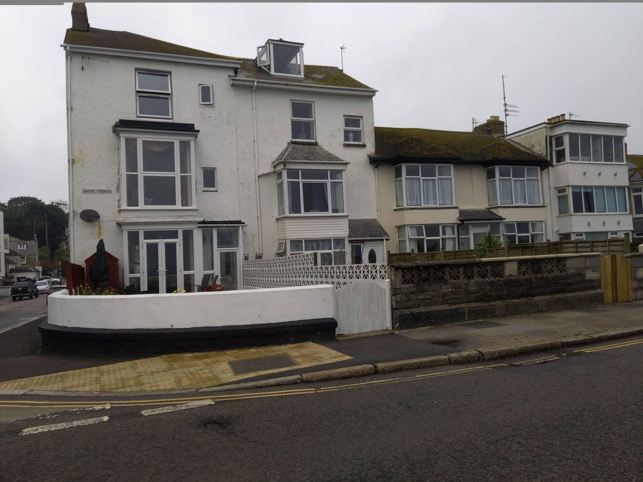 Street view near Shoreline Lodgings, Penzance — © WaggyDog (CC BY-SA · Mapillary)