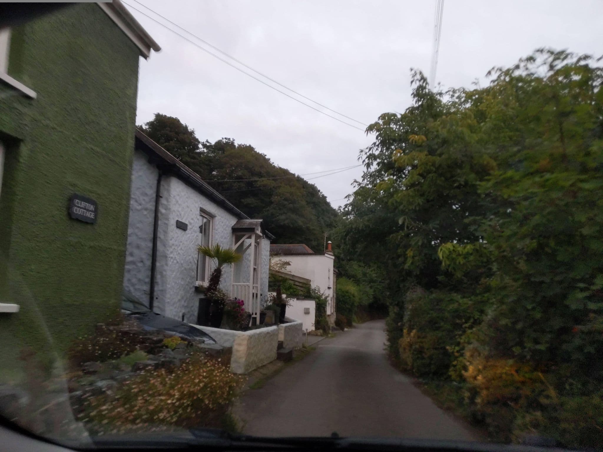 Street view near East End Cottage, Falmouth — © WaggyDog (CC BY-SA · Mapillary)