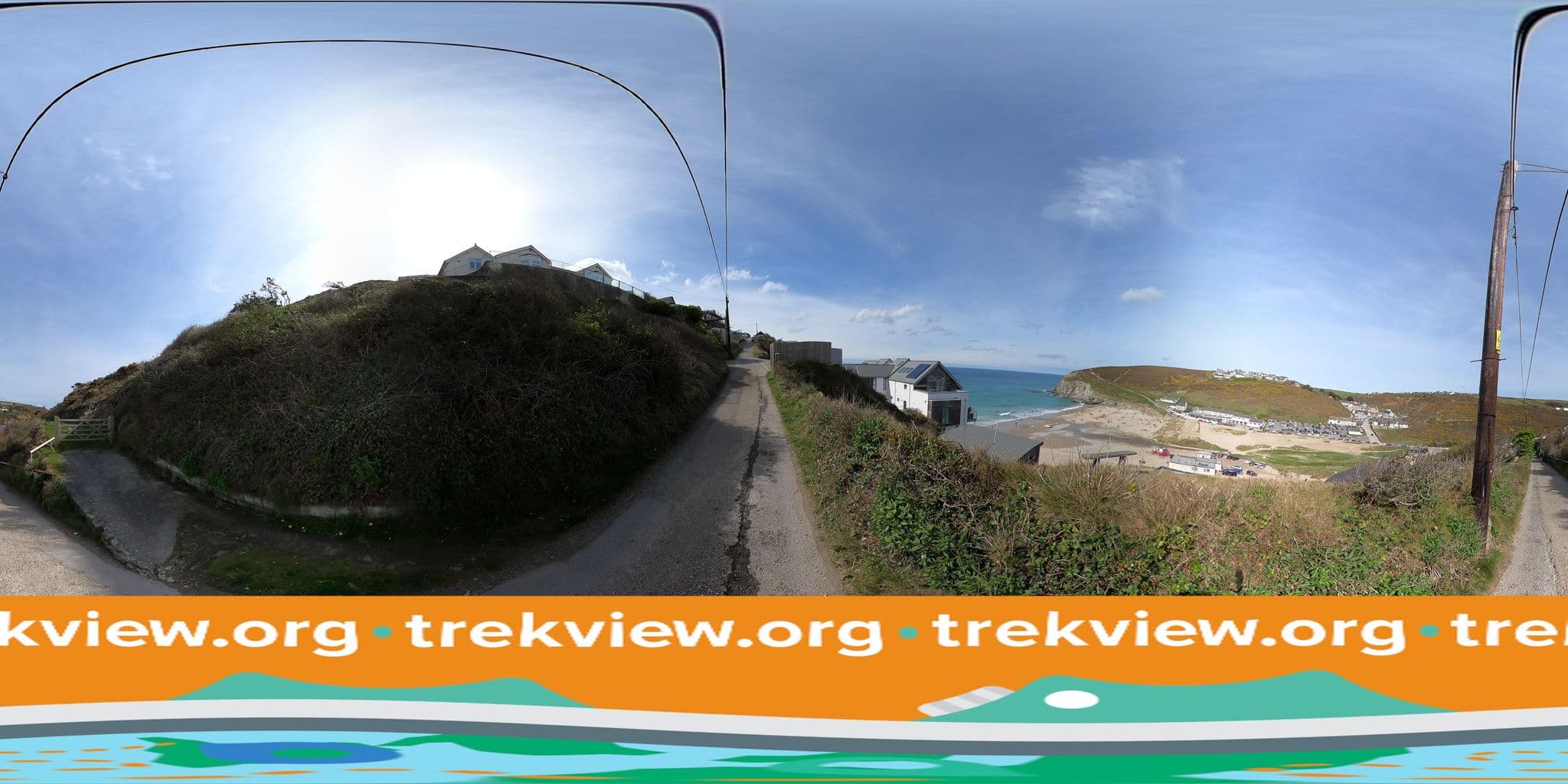 Street view near The Beach Hotel, Mount Hawke — © trekviewed (CC BY-SA · Mapillary)