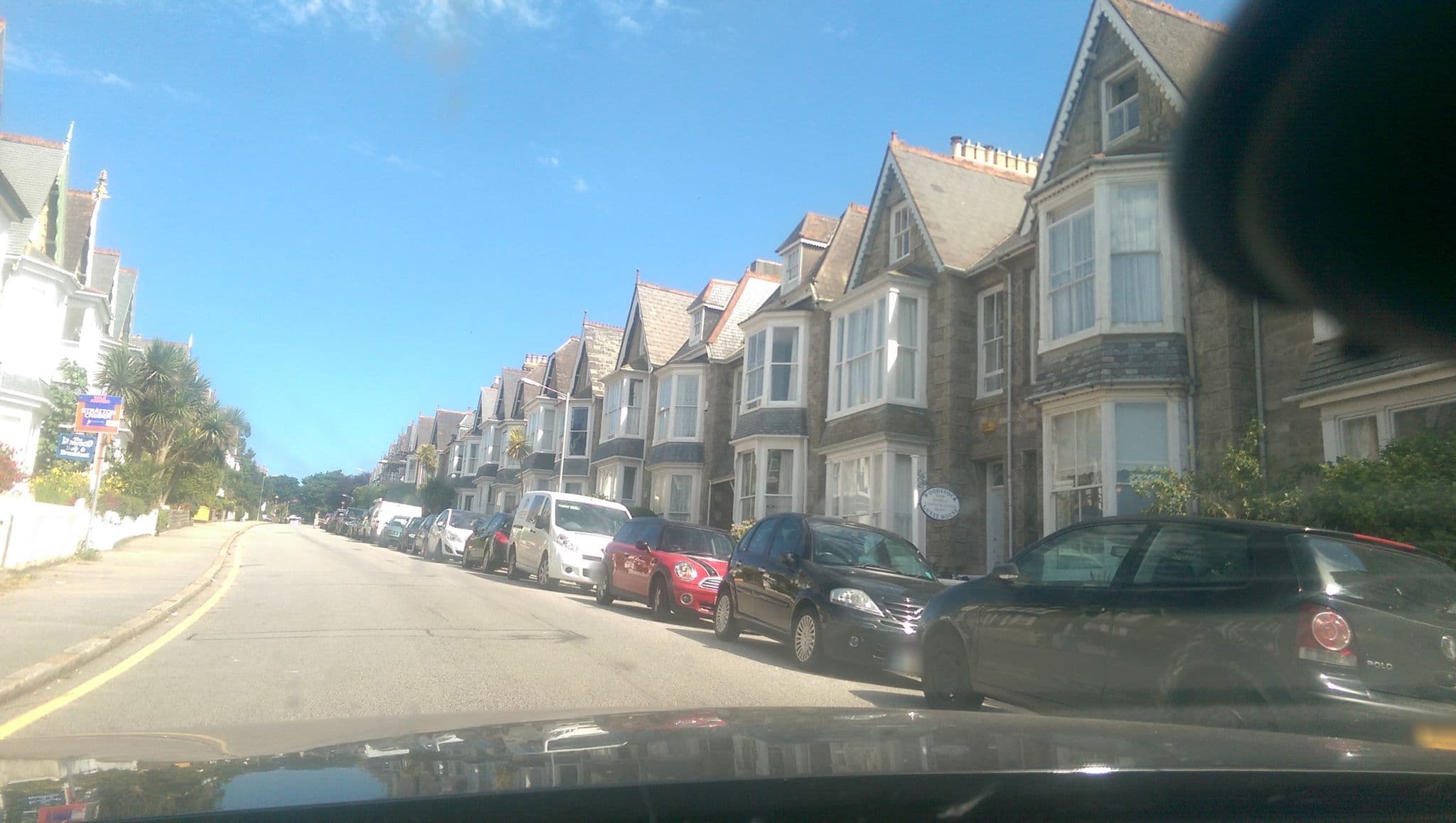 Street view near Woodstock Guest House, Penzance — © live (CC BY-SA · Mapillary)