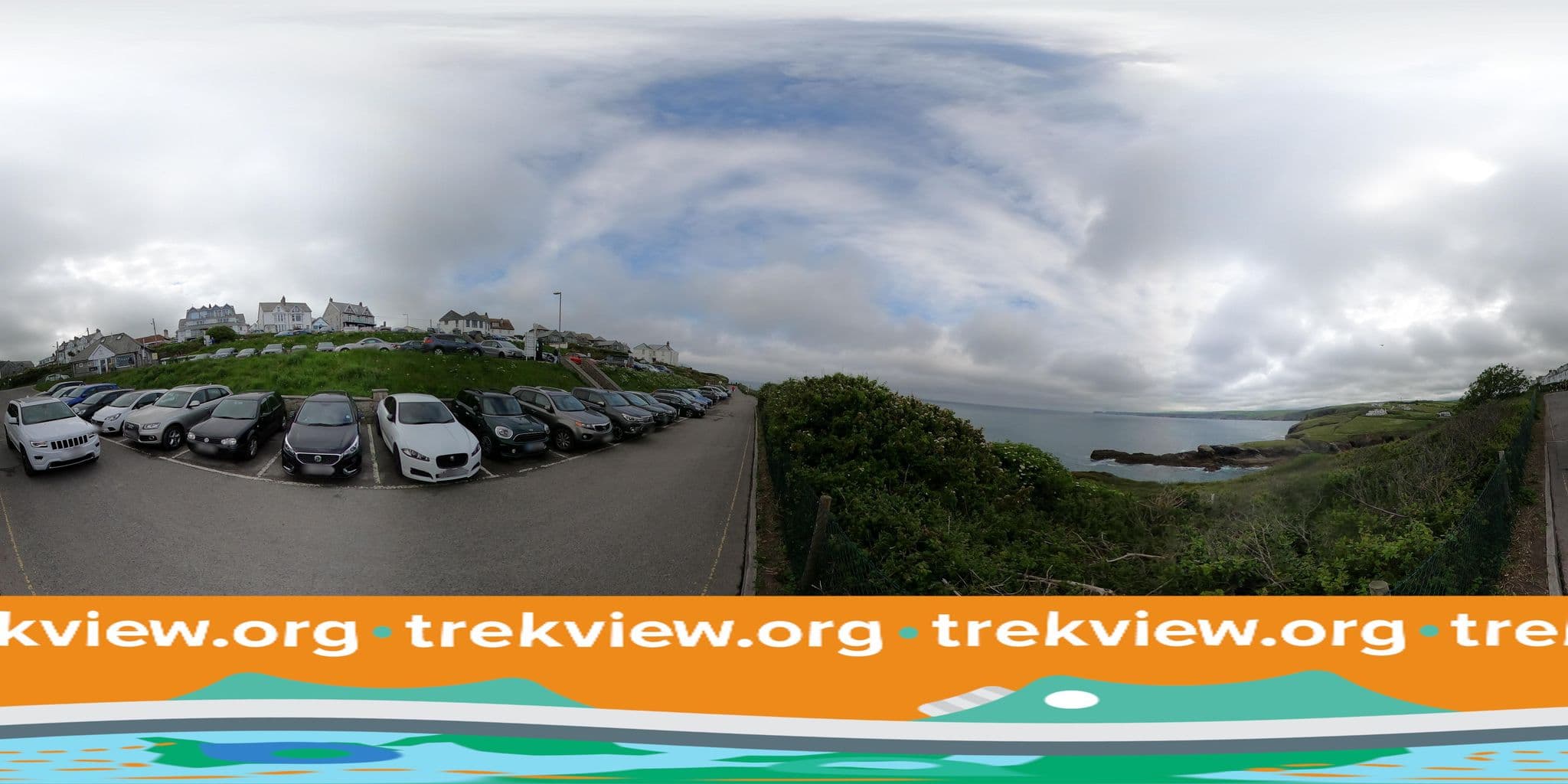 Street view near The Anchorage, Polzeath — © trekviewed (CC BY-SA · Mapillary)