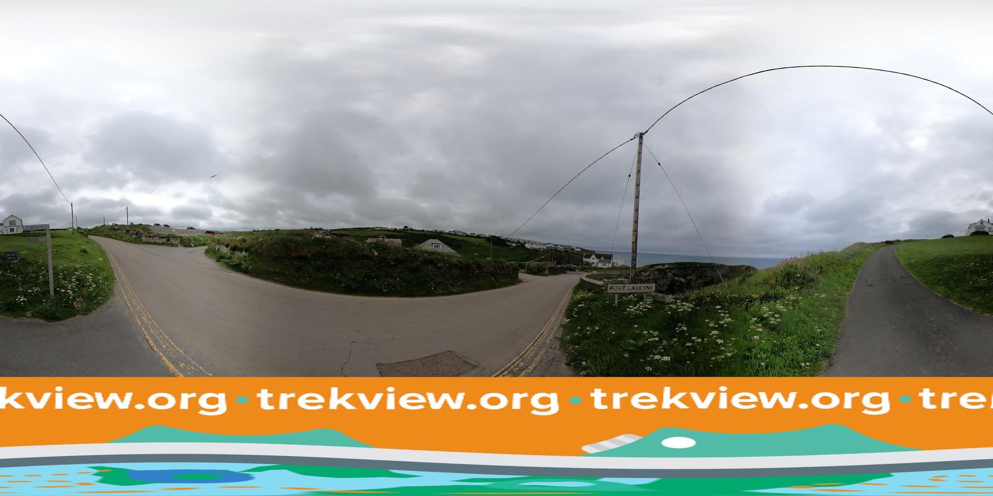 Street view near Cartway Cove, Delabole — © trekviewed (CC BY-SA · Mapillary)