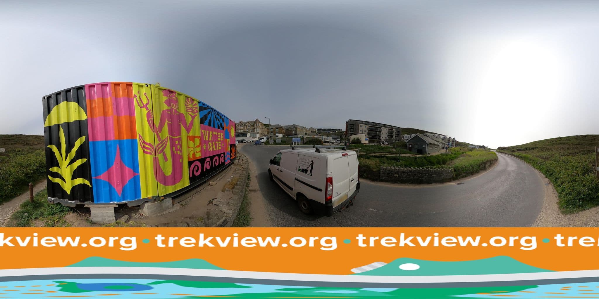 Street view near The Paradise Beach Hotel, Newquay — © trekviewed (CC BY-SA · Mapillary)