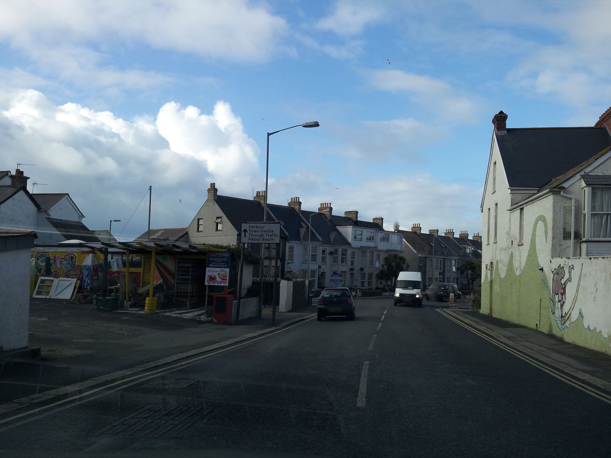 Street view near Smarties Surf Lodge, Newquay — © adam2 (CC BY-SA · Mapillary)
