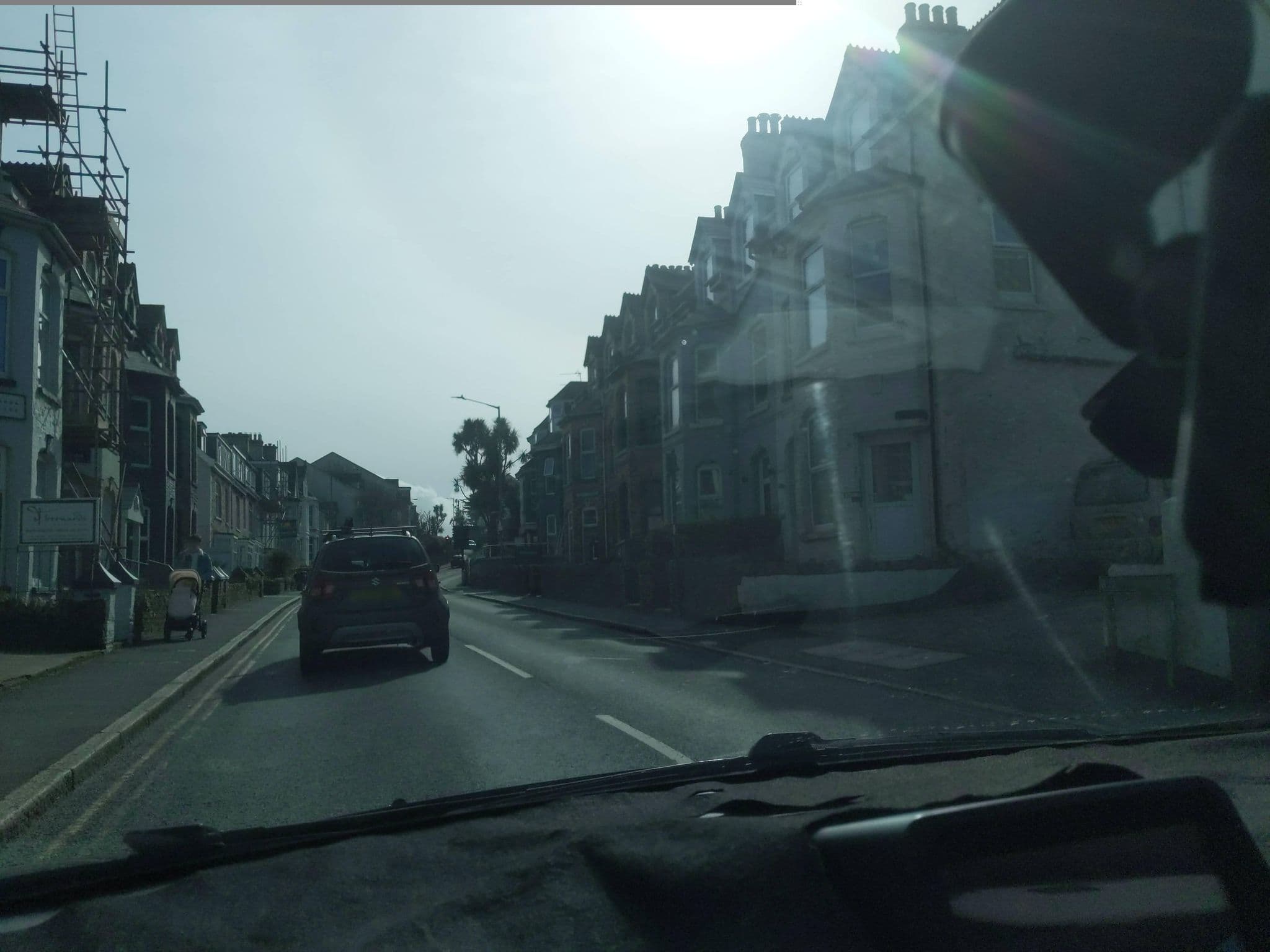 Street view near Pencrebar Guest House, Newquay — © WaggyDog (CC BY-SA · Mapillary)