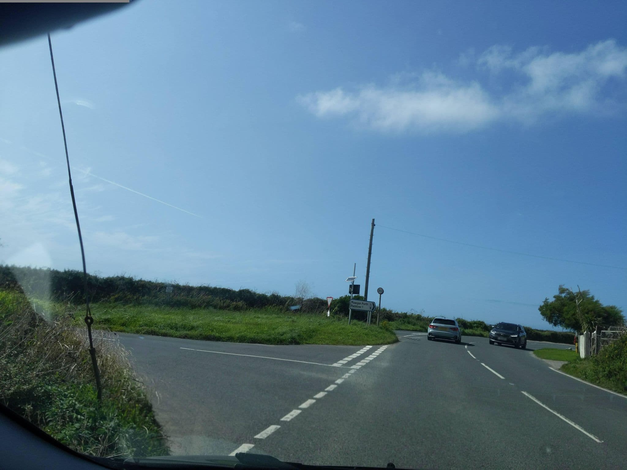 Street view near Ocean View, Newquay — © WaggyDog (CC BY-SA · Mapillary)