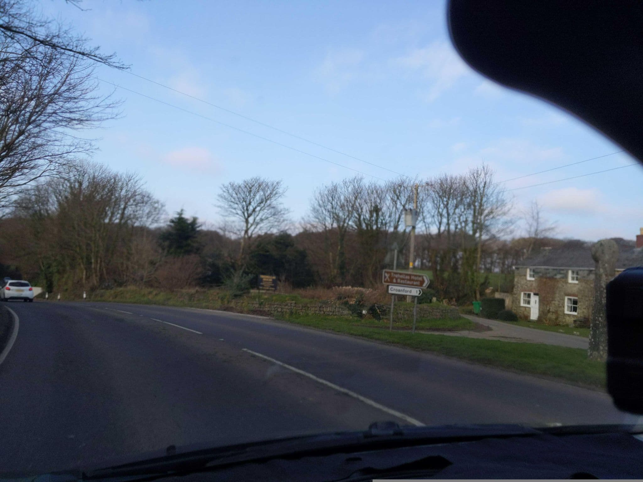 Street view near Trehellas Country House Hotel, Steakhouse & Grill, Bodmin — © WaggyDog (CC BY-SA · Mapillary)