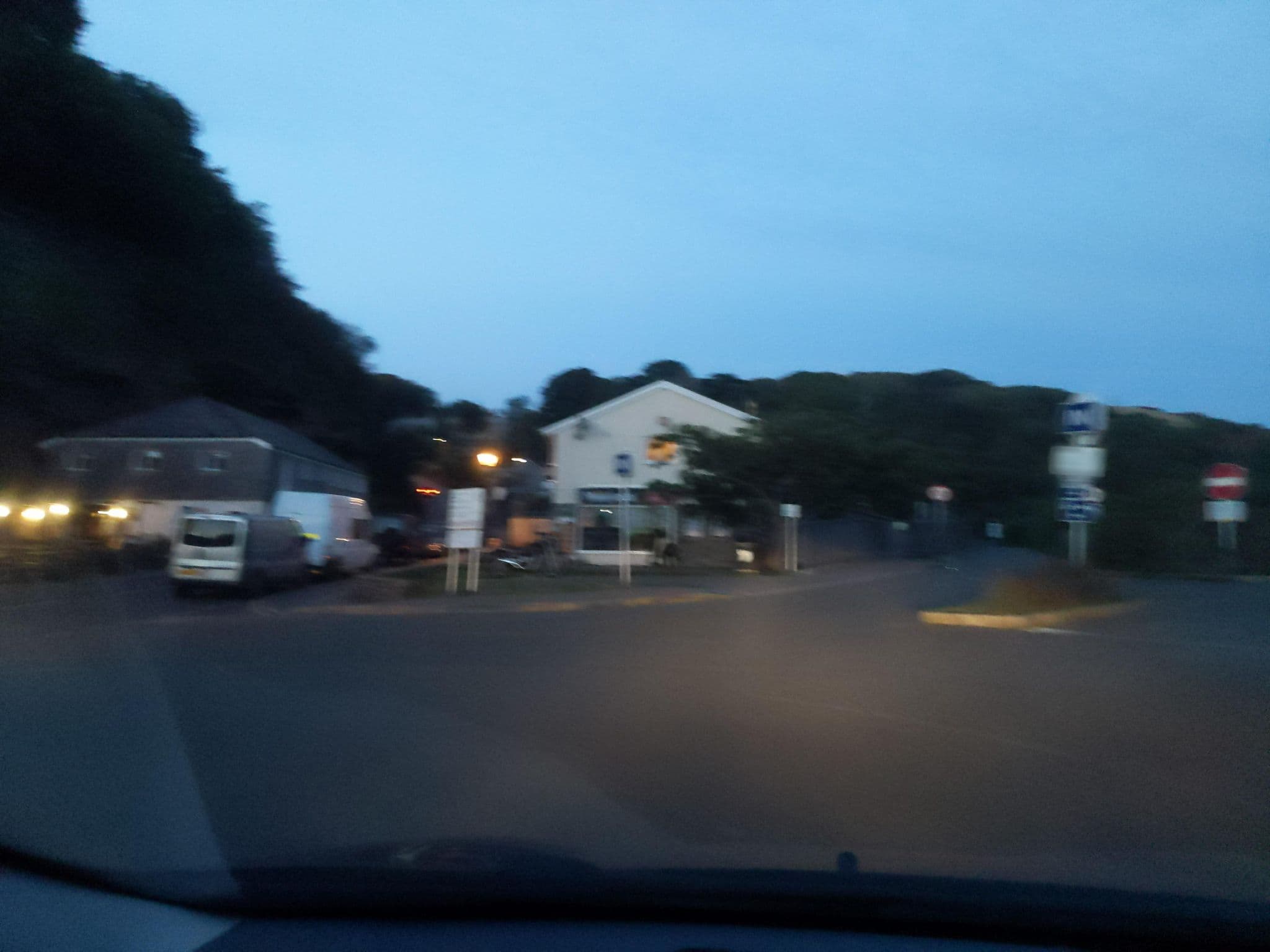Street view near Valency B&B and S/C, Tintagel — © WaggyDog (CC BY-SA · Mapillary)