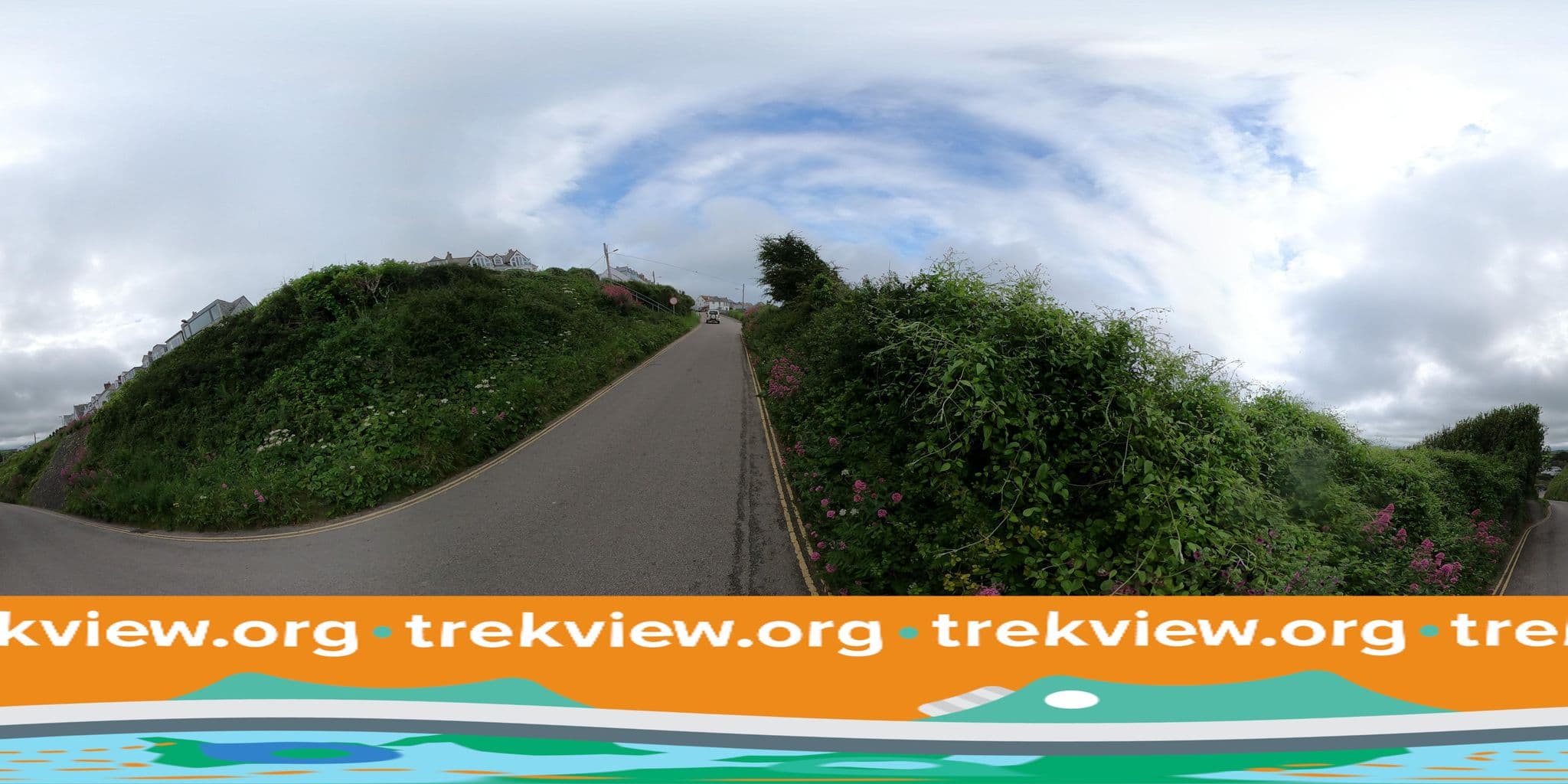 Street view near The Bay Hotel, Polzeath — © trekviewed (CC BY-SA · Mapillary)