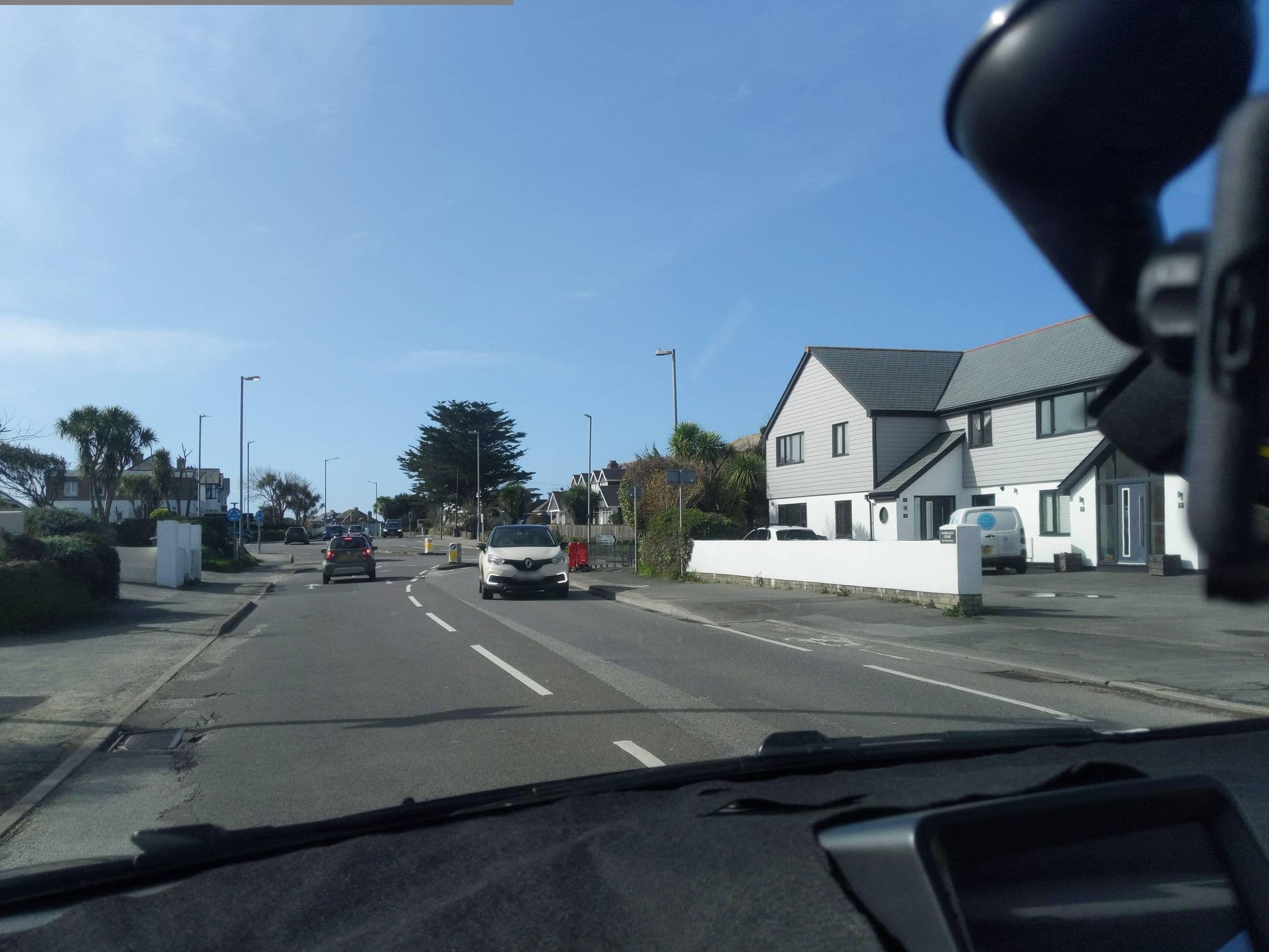Street view near Sweet Briar, Newquay — © WaggyDog (CC BY-SA · Mapillary)