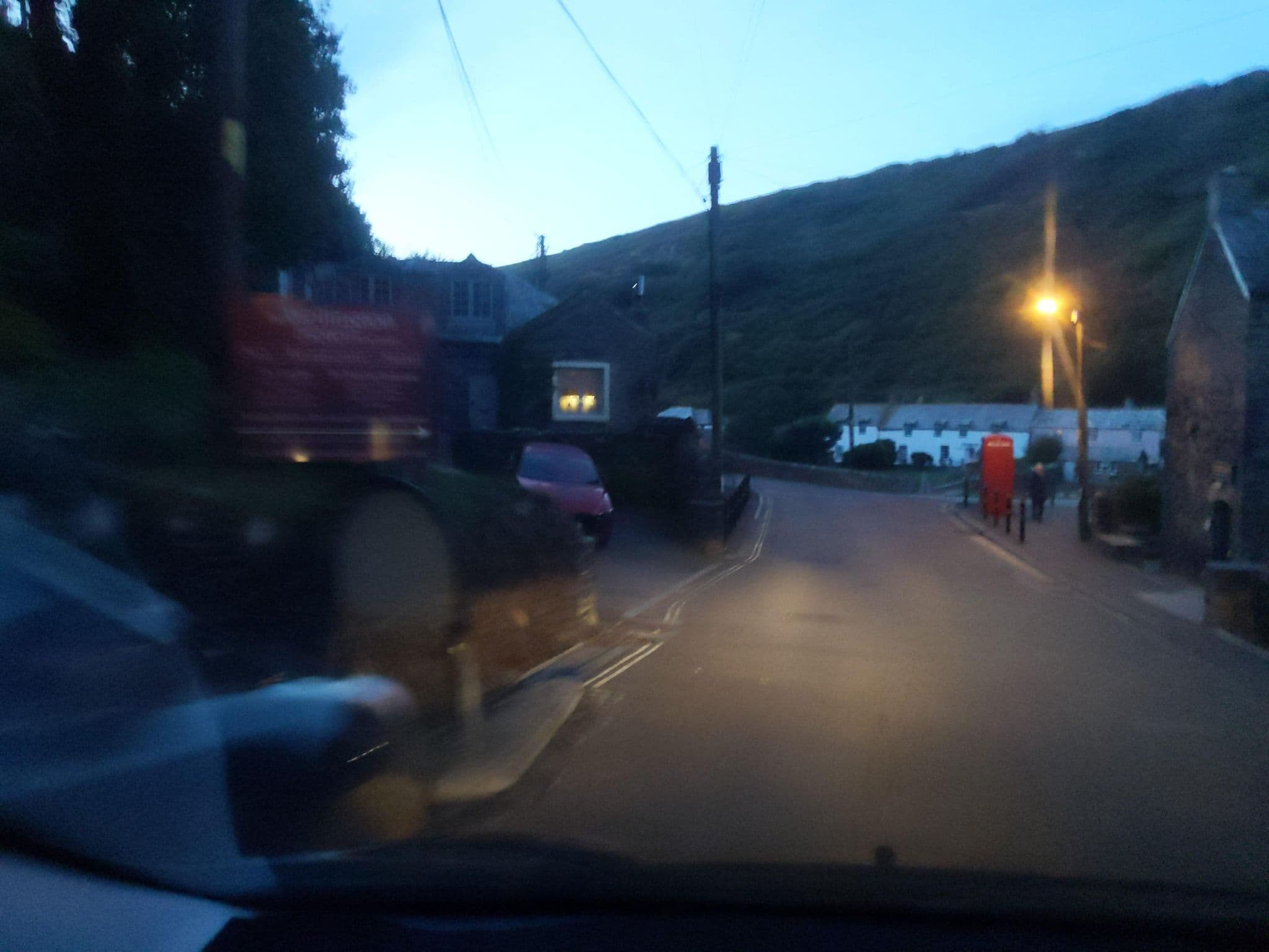 Street view near The Wellington Hotel, Tintagel — © WaggyDog (CC BY-SA · Mapillary)