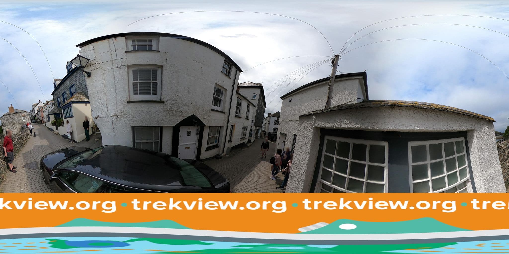 Street view near Cloam Cottage, Polzeath — © trekviewed (CC BY-SA · Mapillary)
