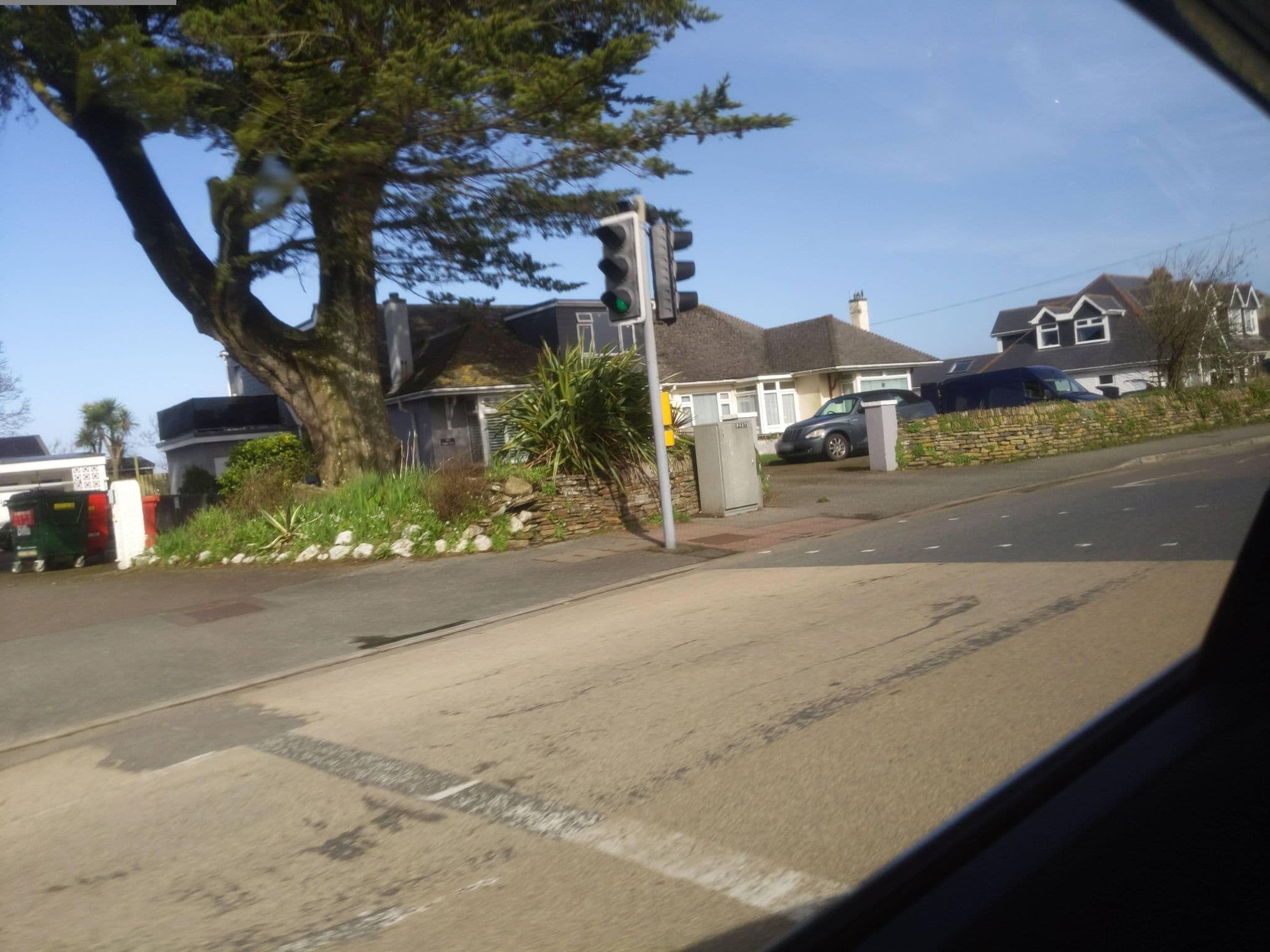 Street view near Pine Lodge Newquay, Newquay — © WaggyDog (CC BY-SA · Mapillary)