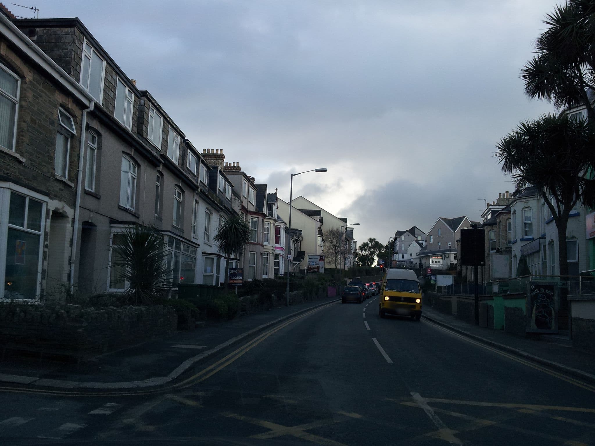 Street view near Reef Surf Lodge, Newquay — © adam2 (CC BY-SA · Mapillary)
