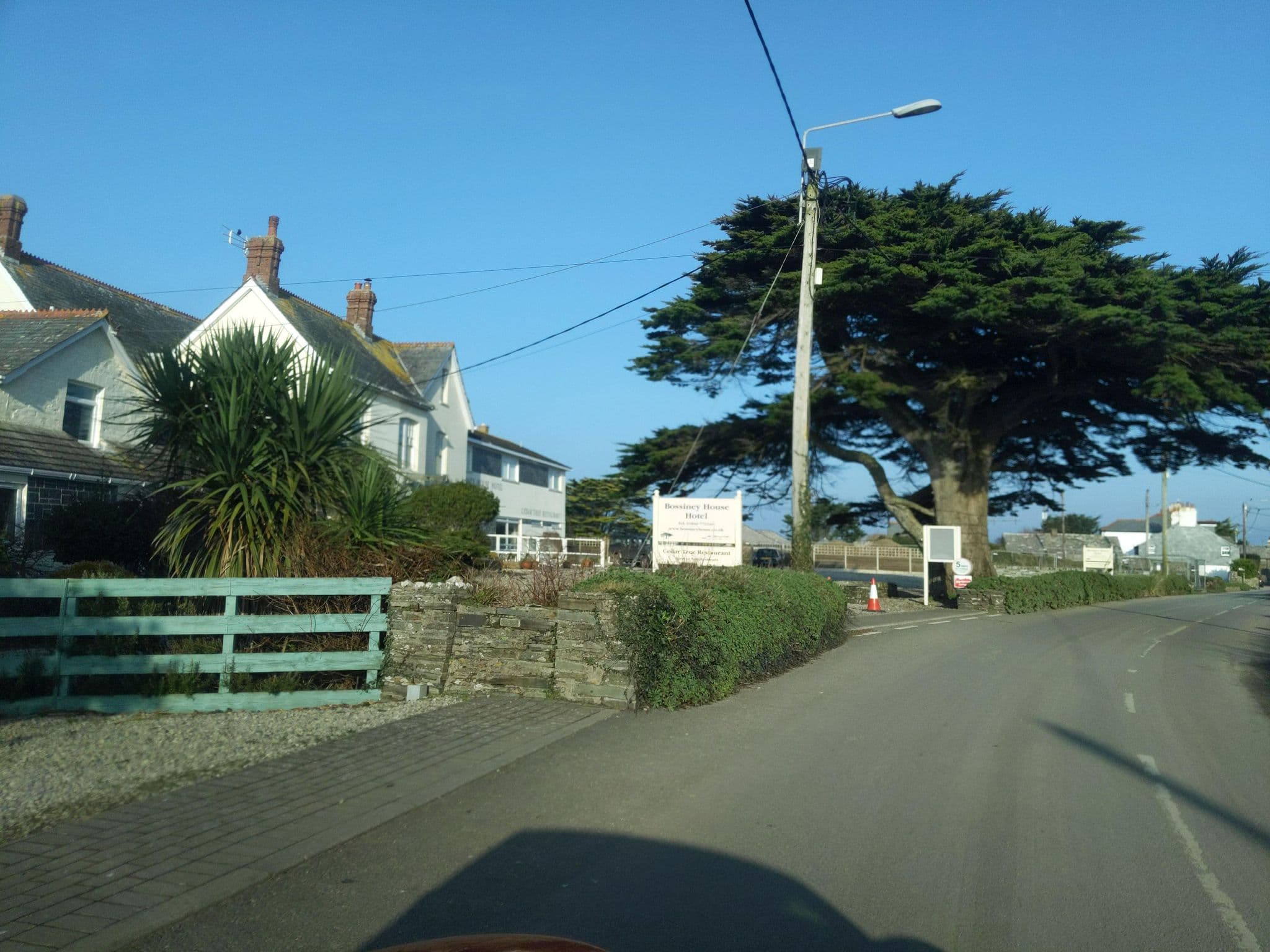 Street view near Bossiney House Hotel Tintagel, Tintagel — © WaggyDog (CC BY-SA · Mapillary)
