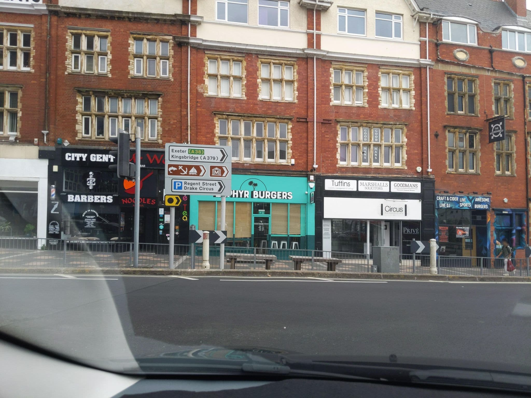 Street view near Airbnb, Plymouth — © WaggyDog (CC BY-SA · Mapillary)